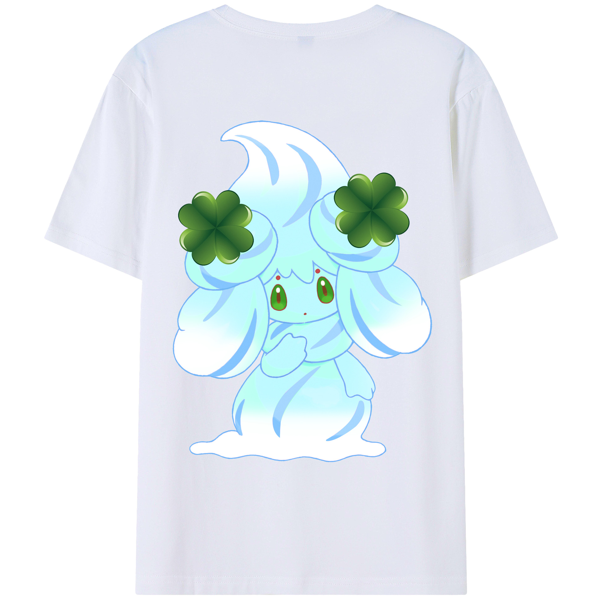 （画像用） ポケットモンスター Pokémon レディース半袖Tシャツ(バックプリント)