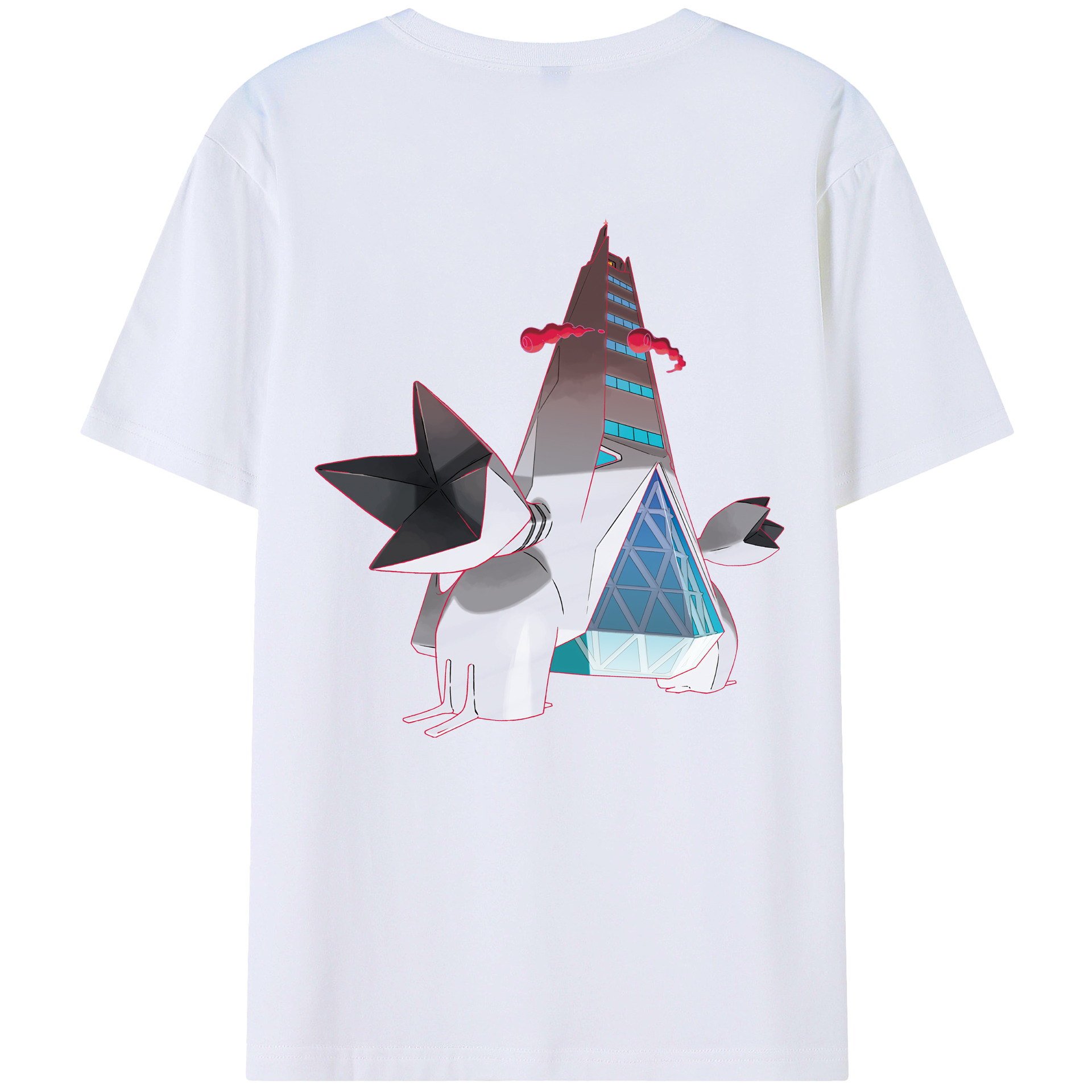 （画像用） ポケットモンスター Pokémon レディース半袖Tシャツ(バックプリント)