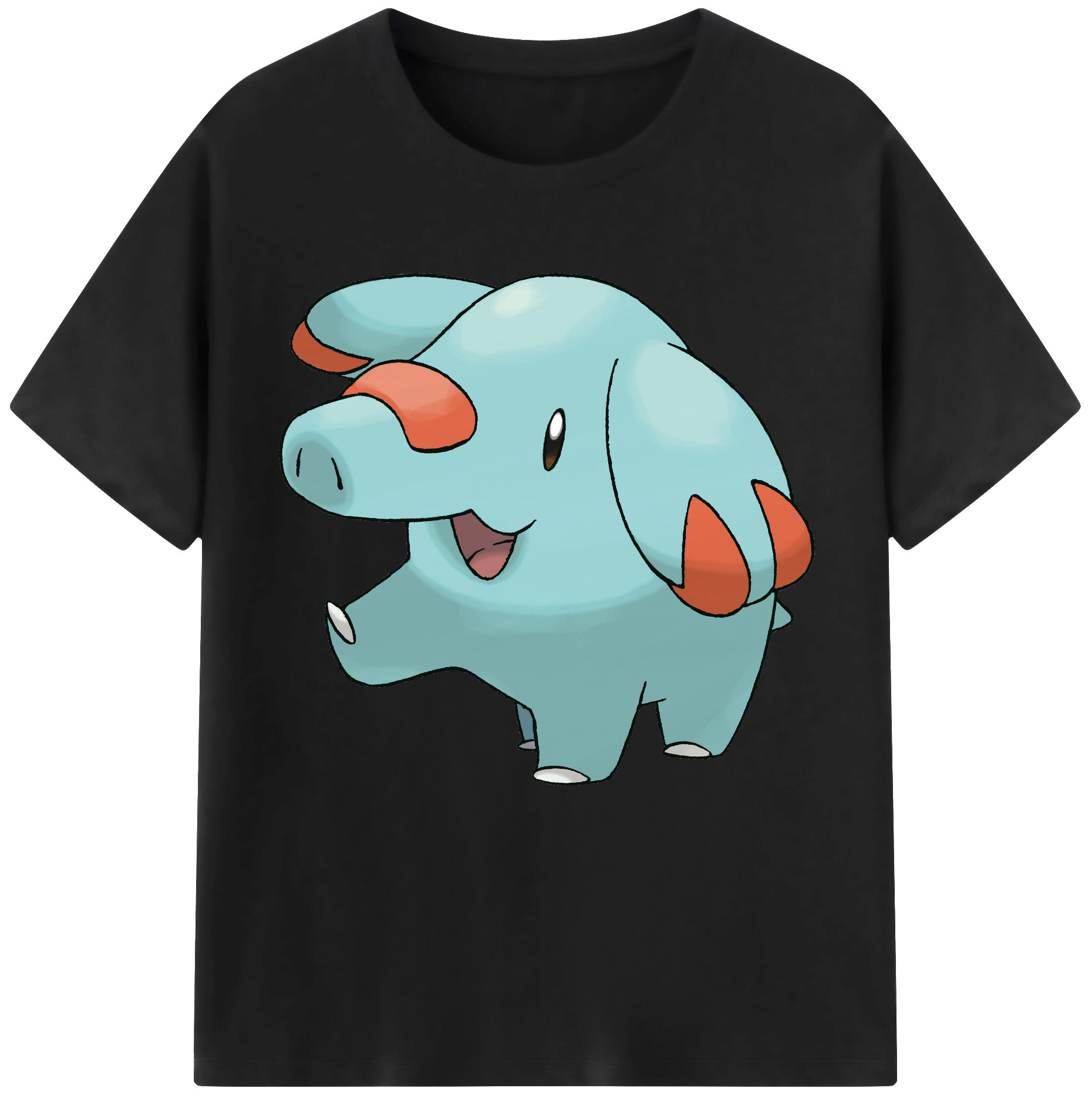 （画像用） ポケットモンスター Pokémon レディースカジュアルプリントTシャツ（綿100％）