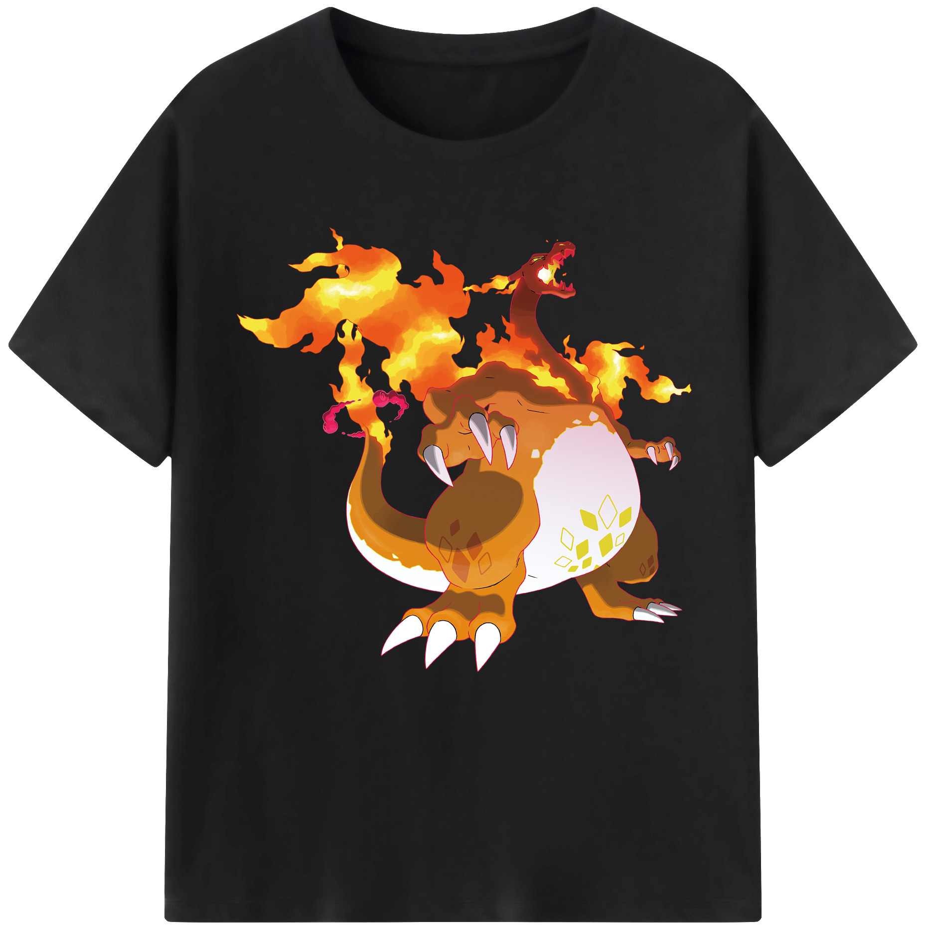 （画像用） ポケットモンスター Pokémon レディースカジュアルプリントTシャツ（綿100％）