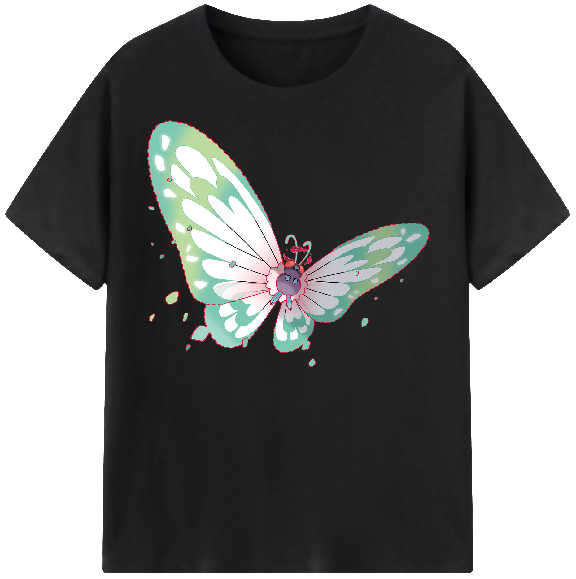 （画像用） ポケットモンスター Pokémon レディースカジュアルプリントTシャツ（綿100％）
