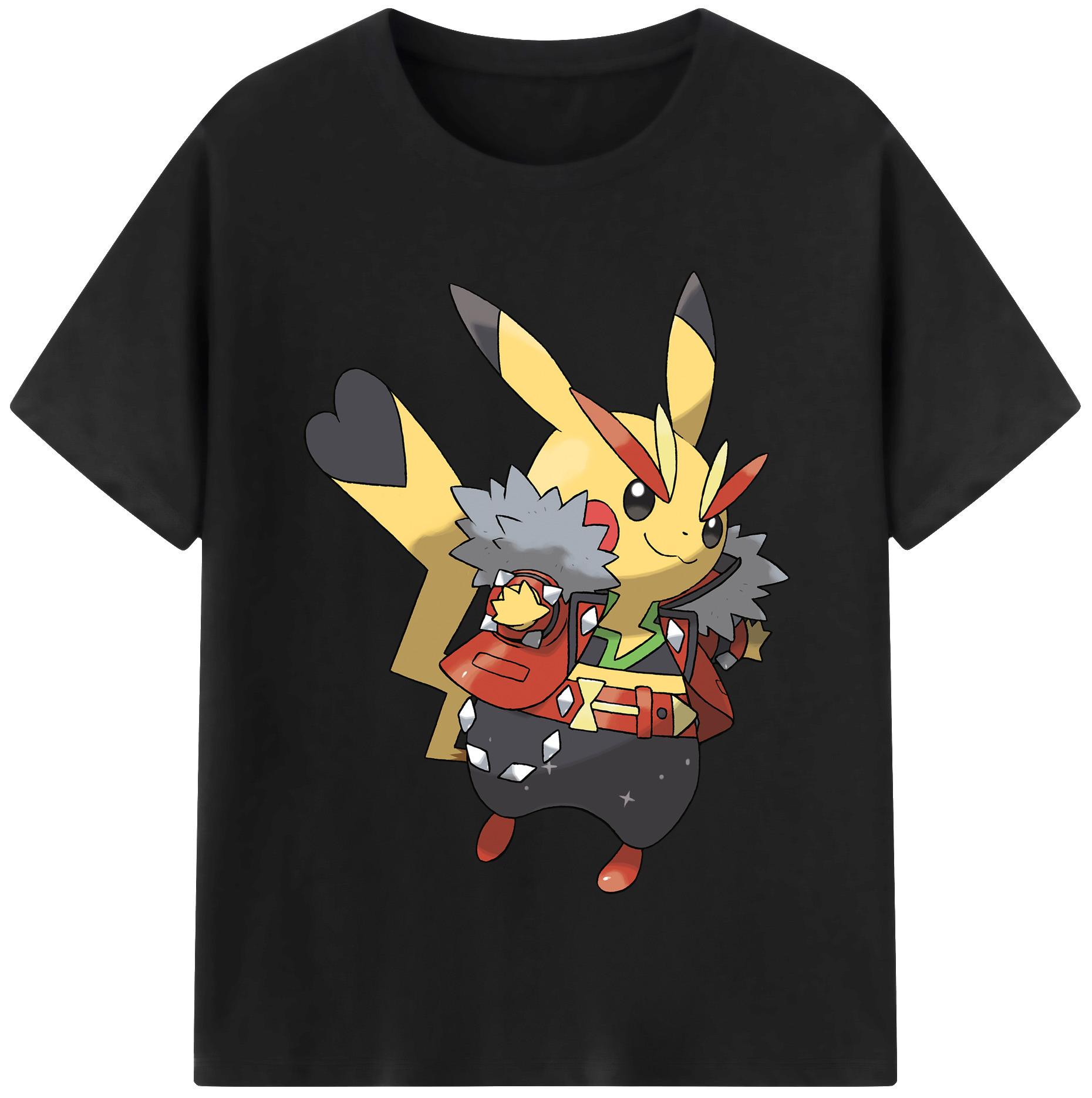 （画像用） ポケットモンスター Pokémon レディースカジュアルプリントTシャツ（綿100％）