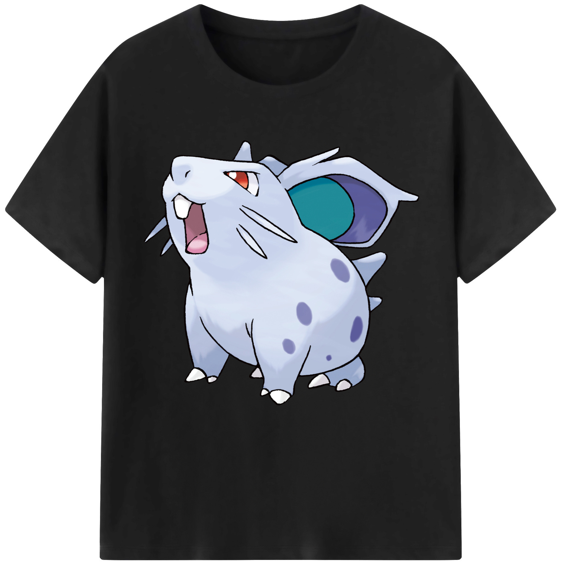（画像用） ポケットモンスター Pokémon レディースカジュアルプリントTシャツ（綿100％）