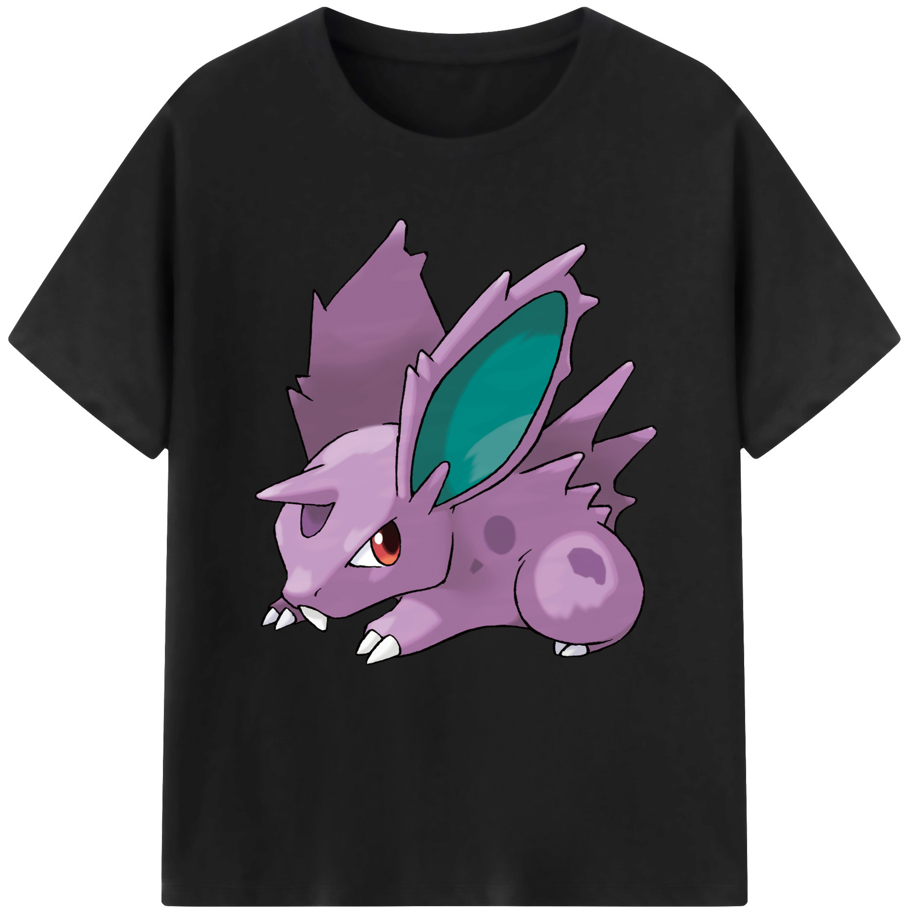 （画像用） ポケットモンスター Pokémon レディースカジュアルプリントTシャツ（綿100％）