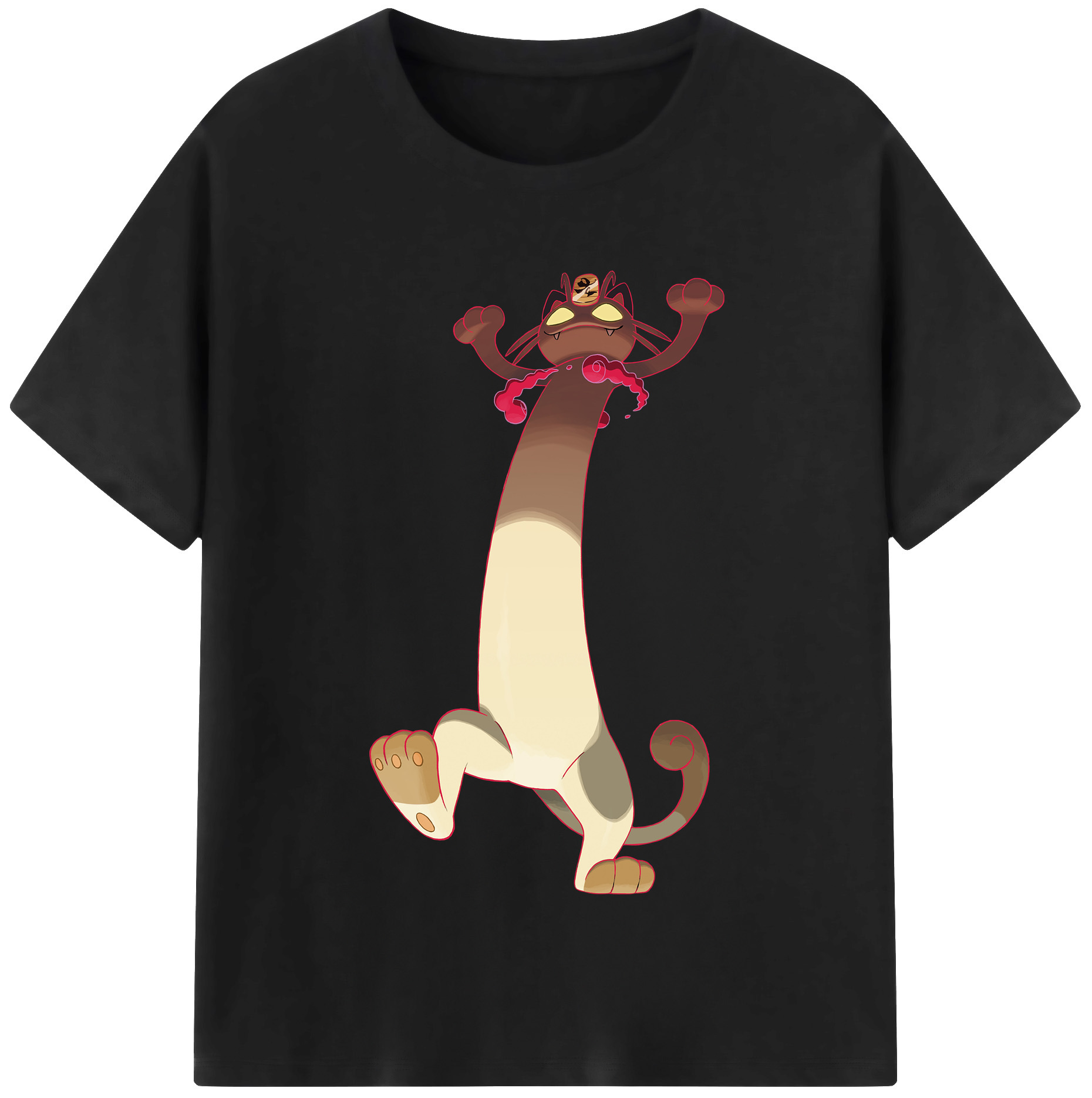 （画像用） ポケットモンスター Pokémon レディースカジュアルプリントTシャツ（綿100％）