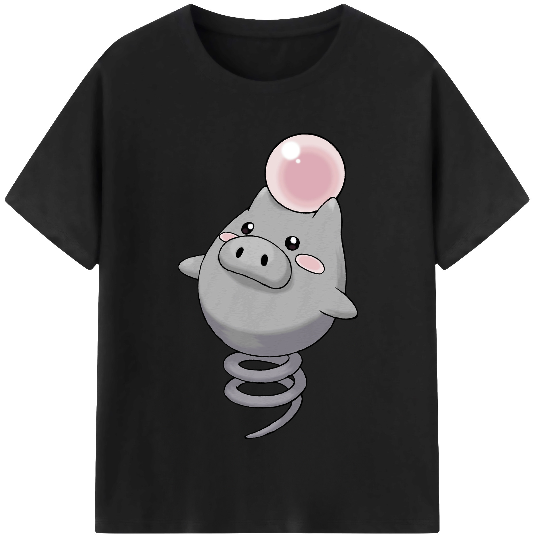 （画像用） ポケットモンスター Pokémon レディースカジュアルプリントTシャツ（綿100％）