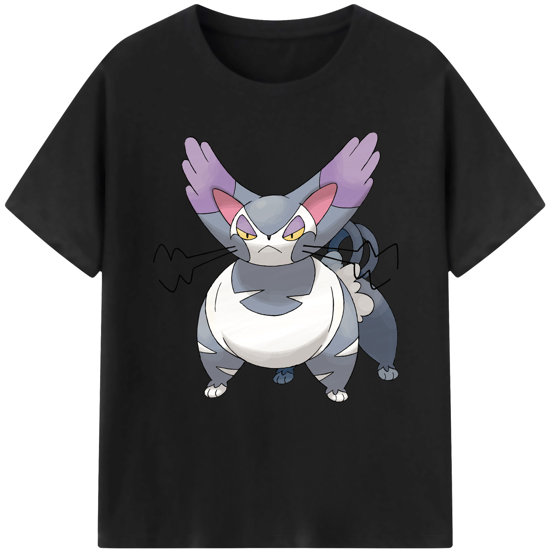 （画像用） ポケットモンスター Pokémon レディースカジュアルプリントTシャツ（綿100％）