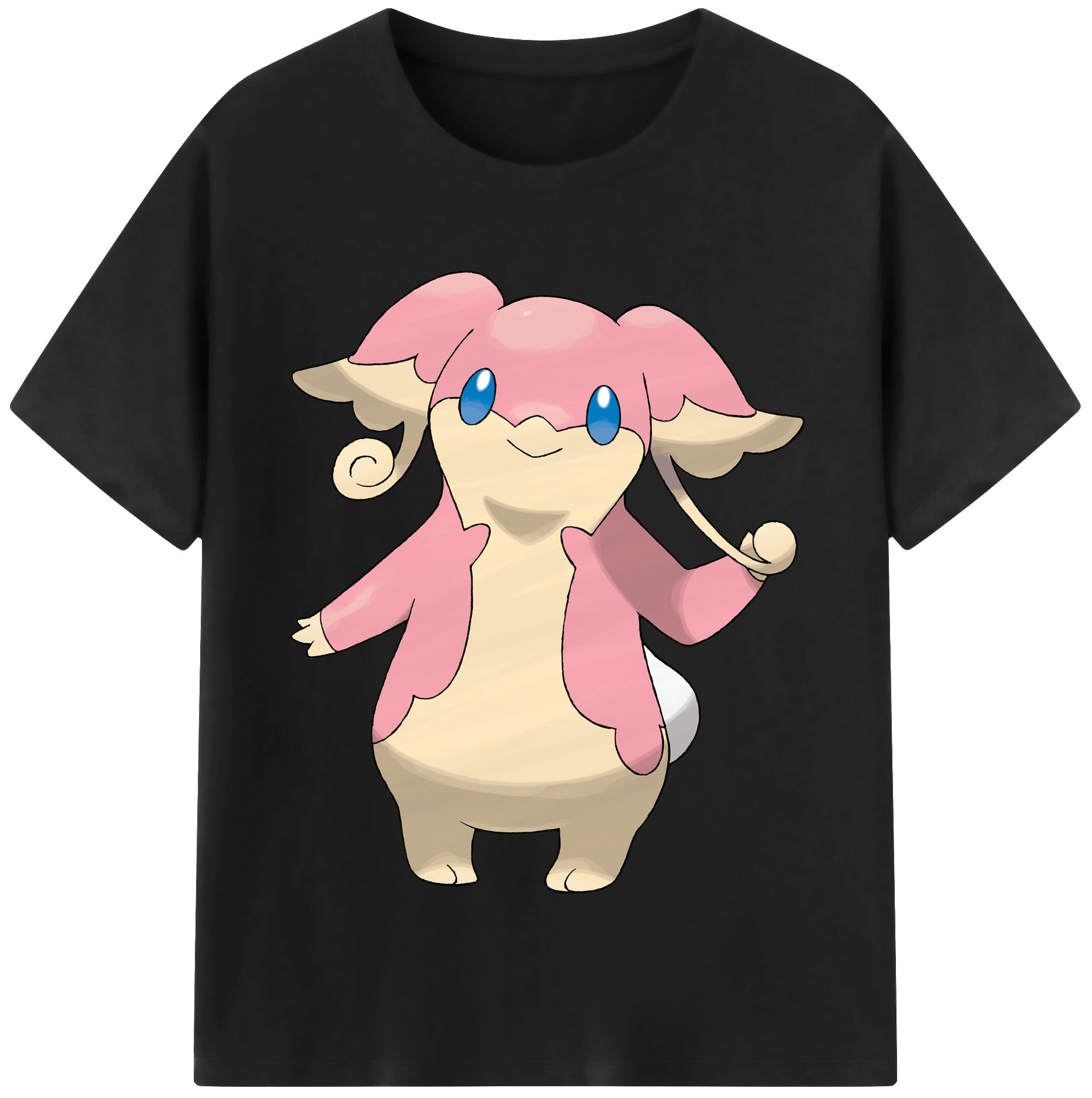 （画像用） ポケットモンスター Pokémon レディースカジュアルプリントTシャツ（綿100％）