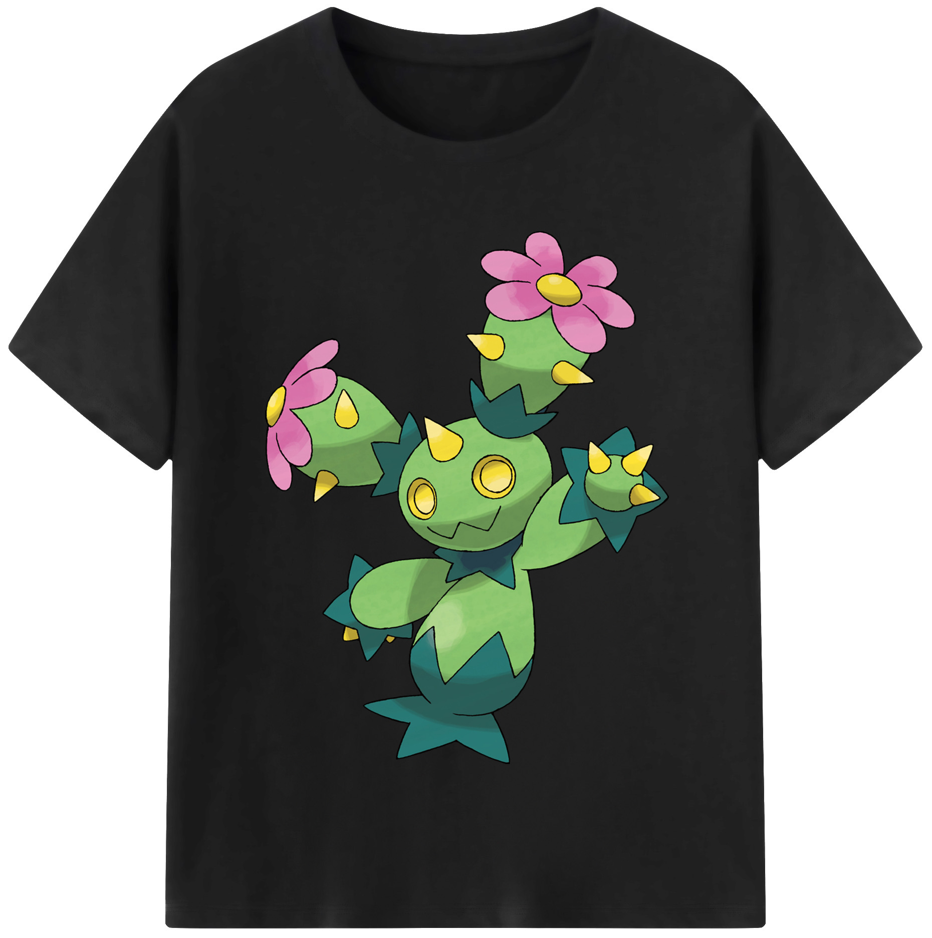 （画像用） ポケットモンスター Pokémon レディースカジュアルプリントTシャツ（綿100％）