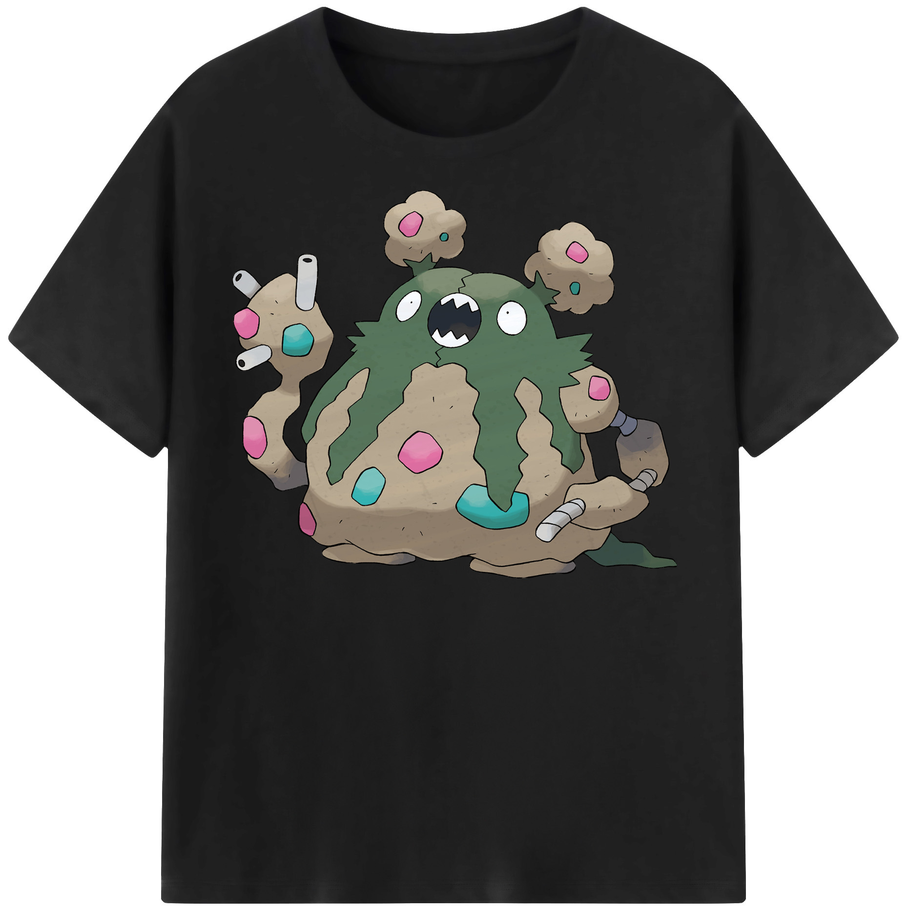 （画像用） ポケットモンスター Pokémon レディースカジュアルプリントTシャツ（綿100％）