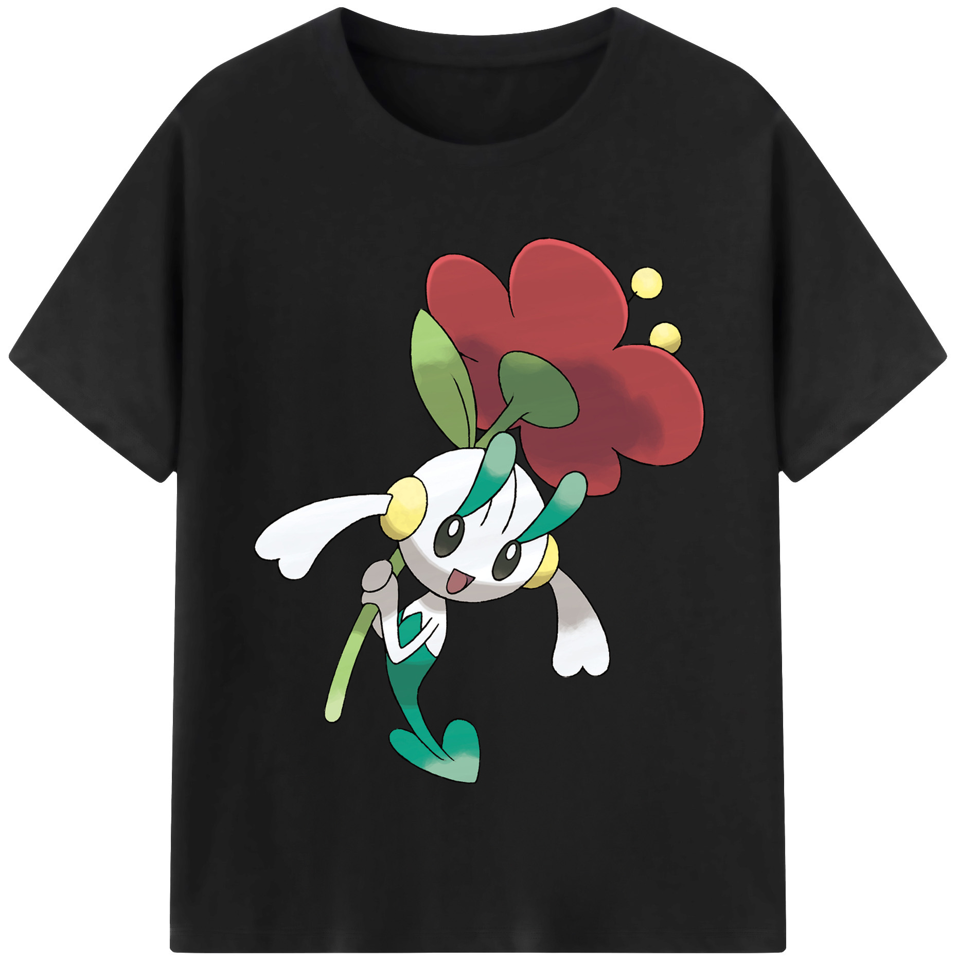 （画像用） ポケットモンスター Pokémon レディースカジュアルプリントTシャツ（綿100％）