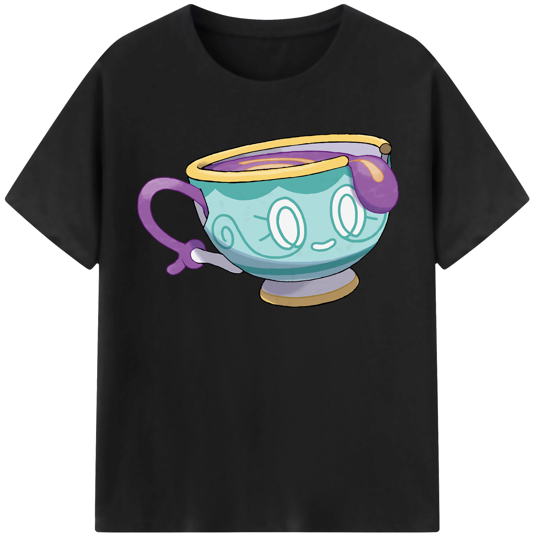 （画像用） ポケットモンスター Pokémon レディースカジュアルプリントTシャツ（綿100％）