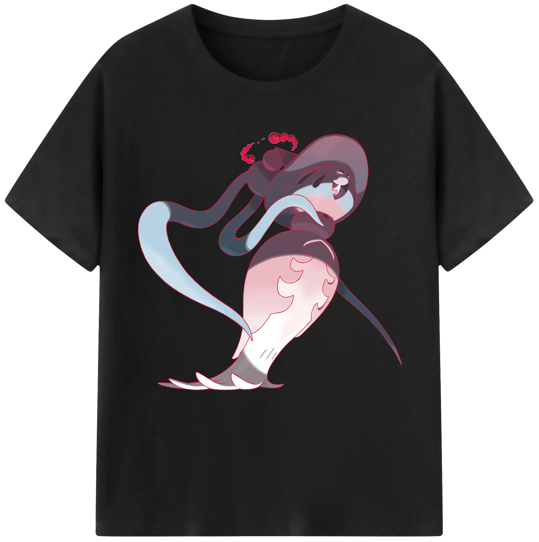 （画像用） ポケットモンスター Pokémon レディースカジュアルプリントTシャツ（綿100％）