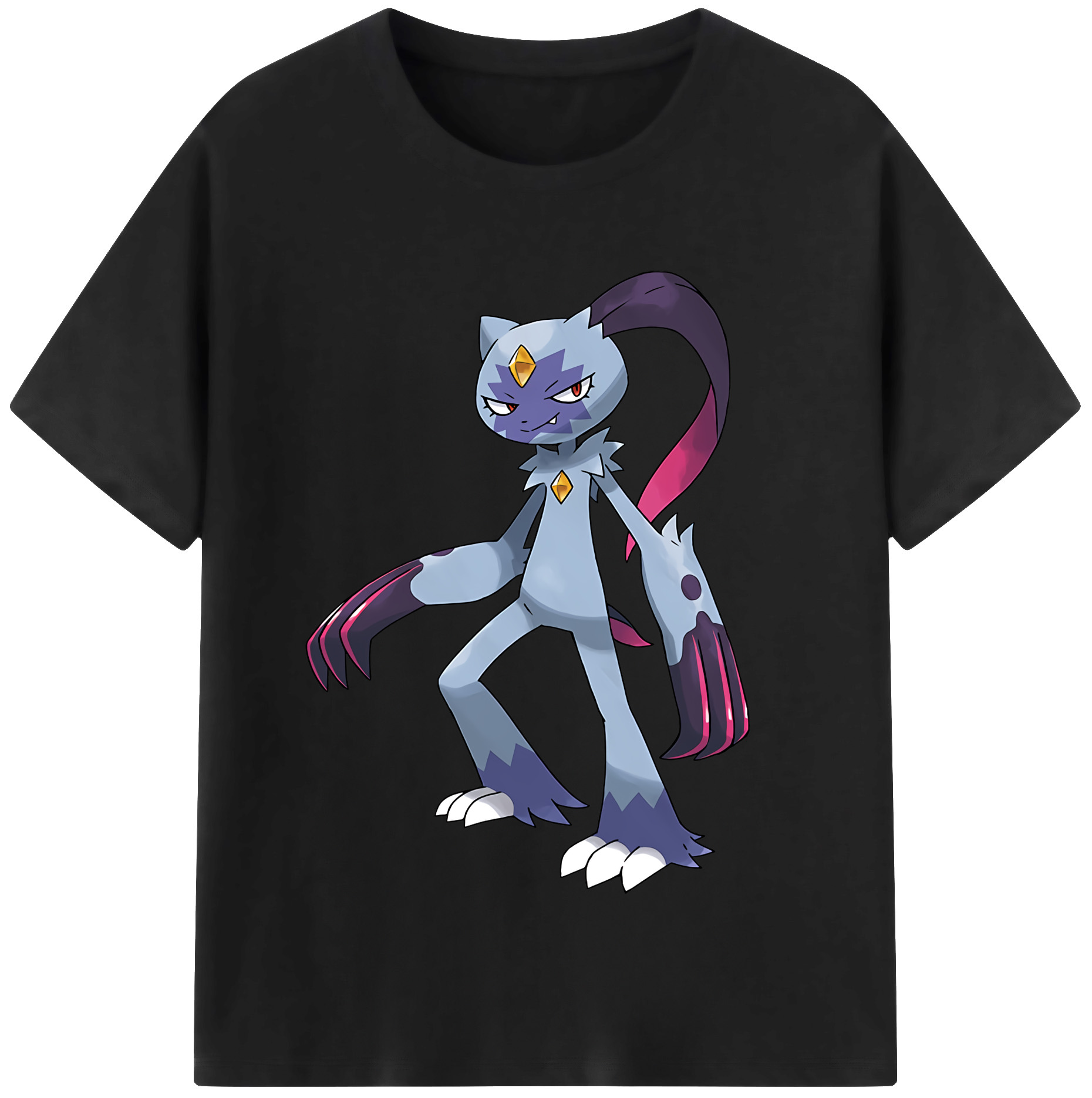 （画像用） ポケットモンスター Pokémon レディースカジュアルプリントTシャツ（綿100％）