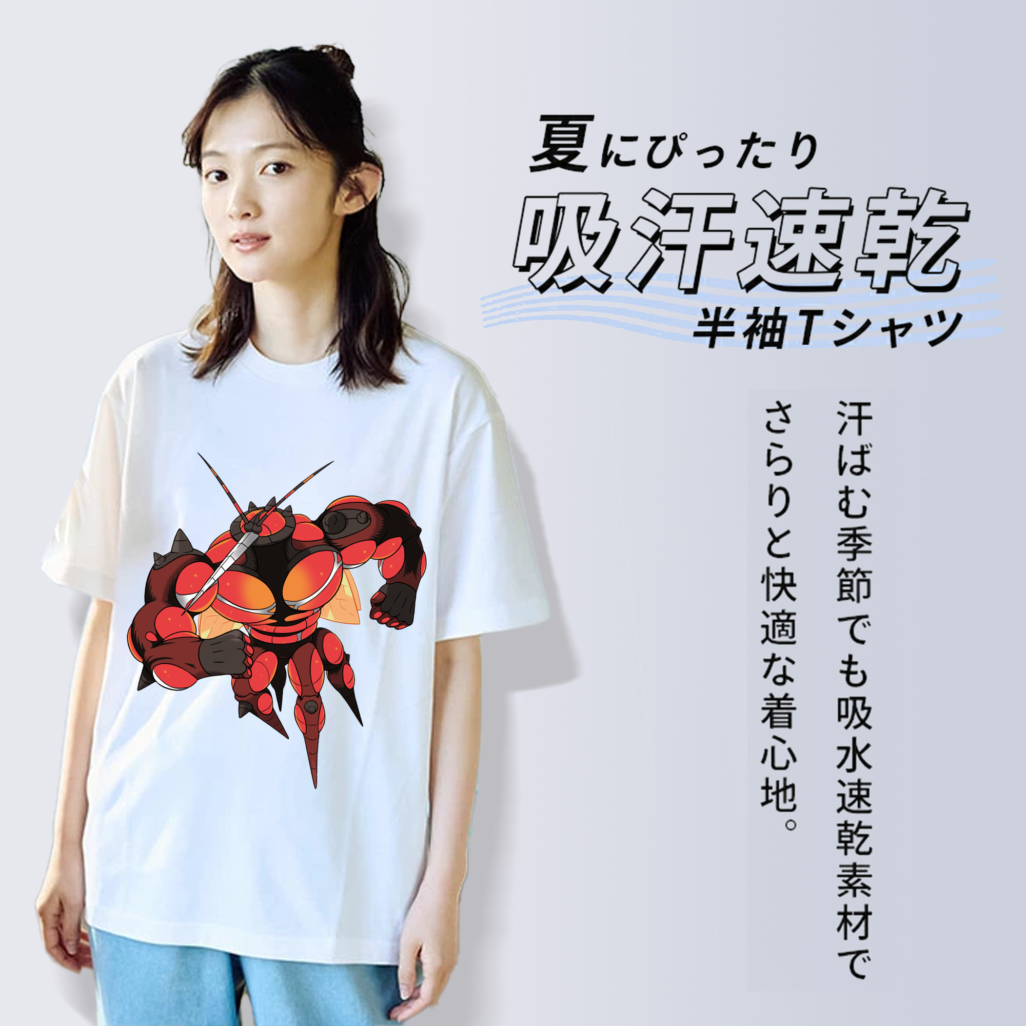 ポケットモンスター Pokémon レディースカジュアルプリントTシャツ（綿100％）