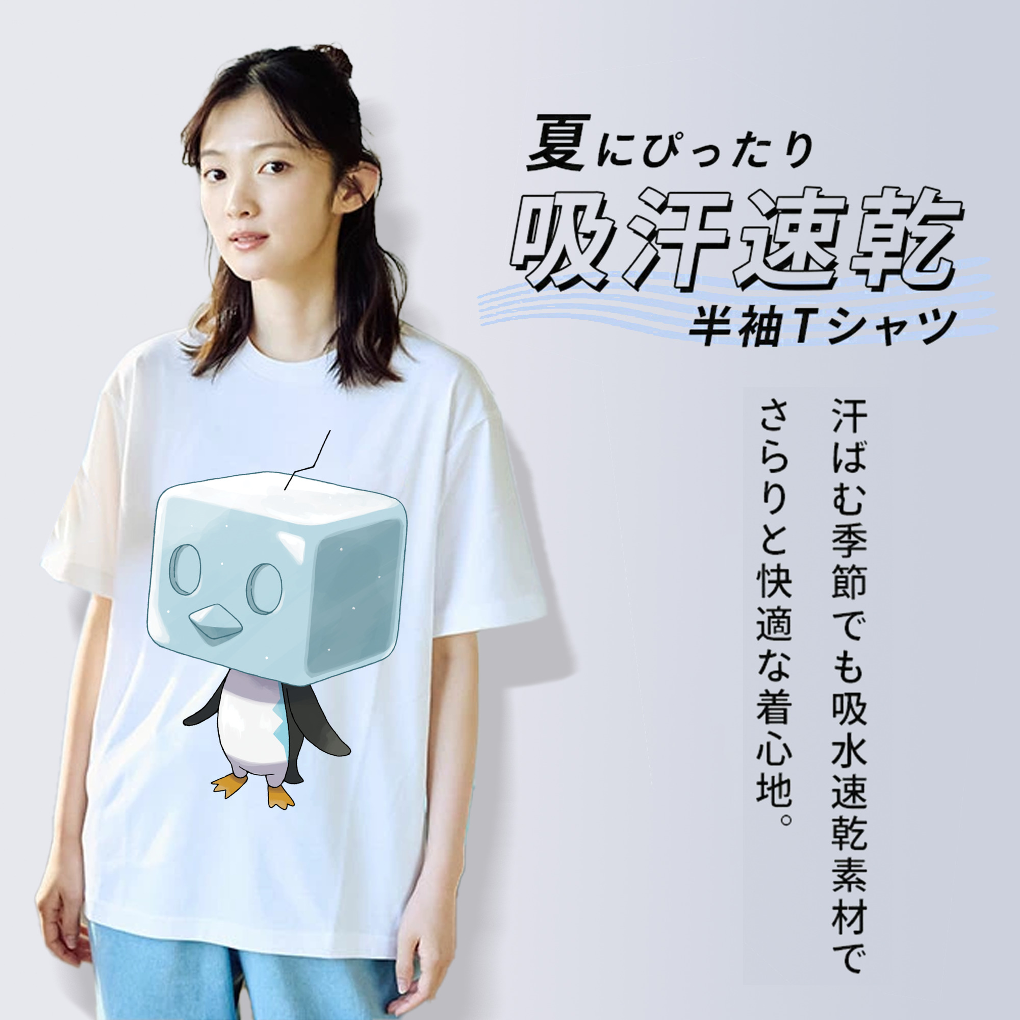 ポケットモンスター Pokémon レディースカジュアルプリントTシャツ（綿100％）