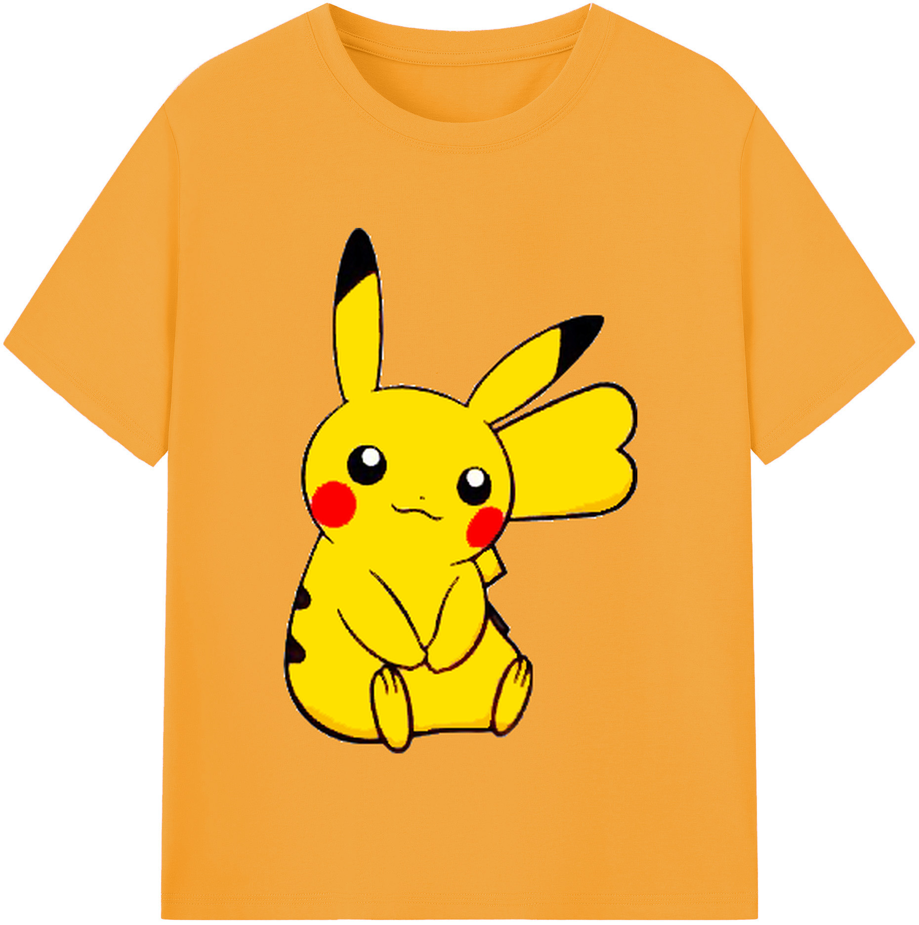 （画像用） ポケットモンスター Pokémon レディースカジュアルプリントTシャツ（綿100％）