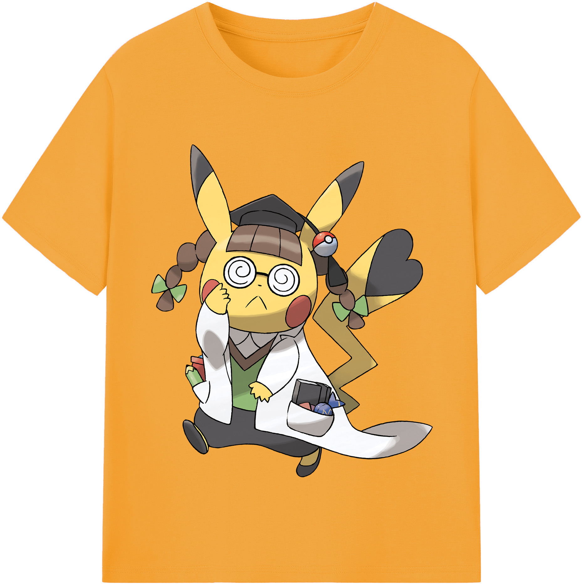 （画像用） ポケットモンスター Pokémon レディースカジュアルプリントTシャツ（綿100％）