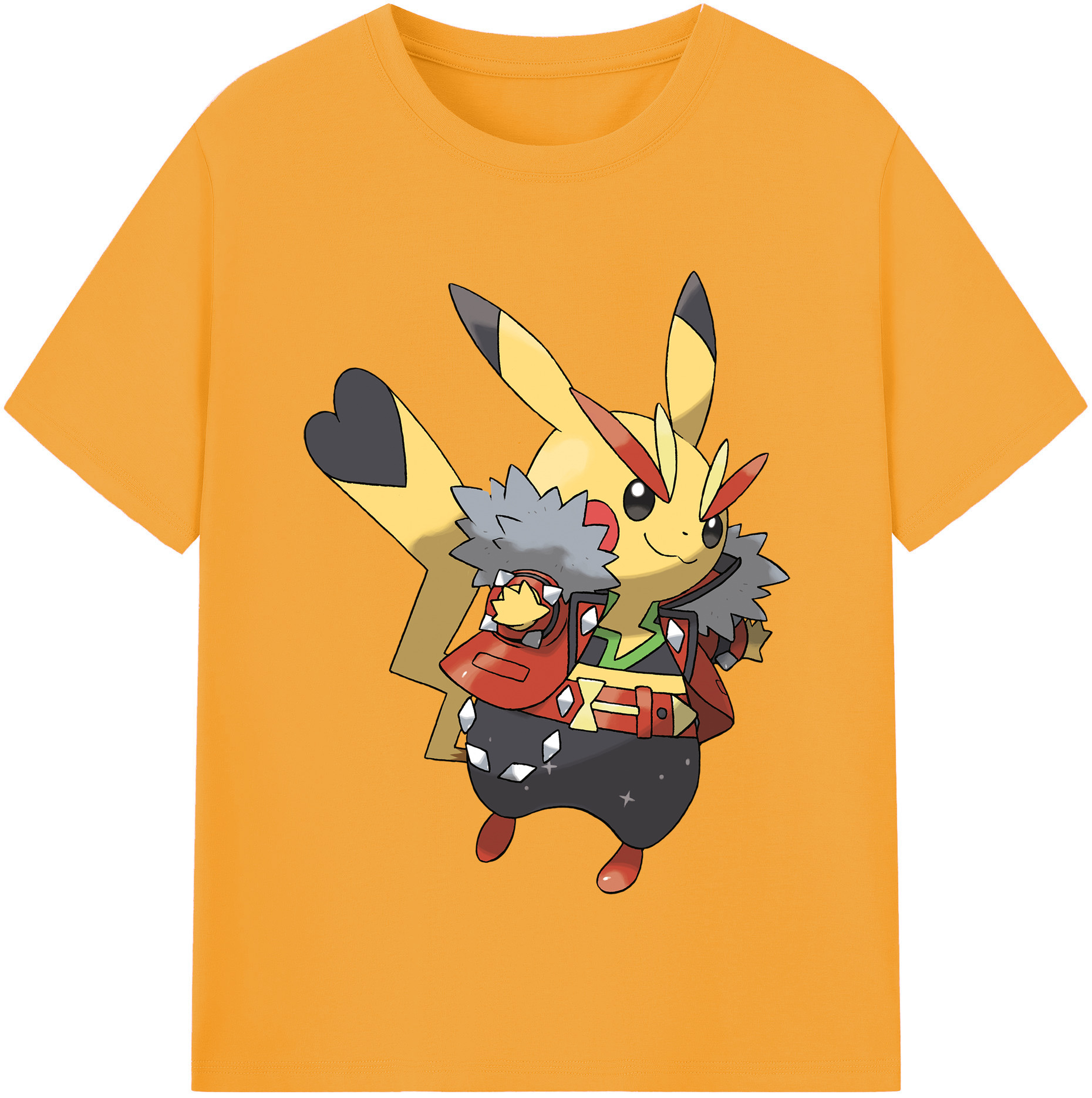 （画像用） ポケットモンスター Pokémon レディースカジュアルプリントTシャツ（綿100％）