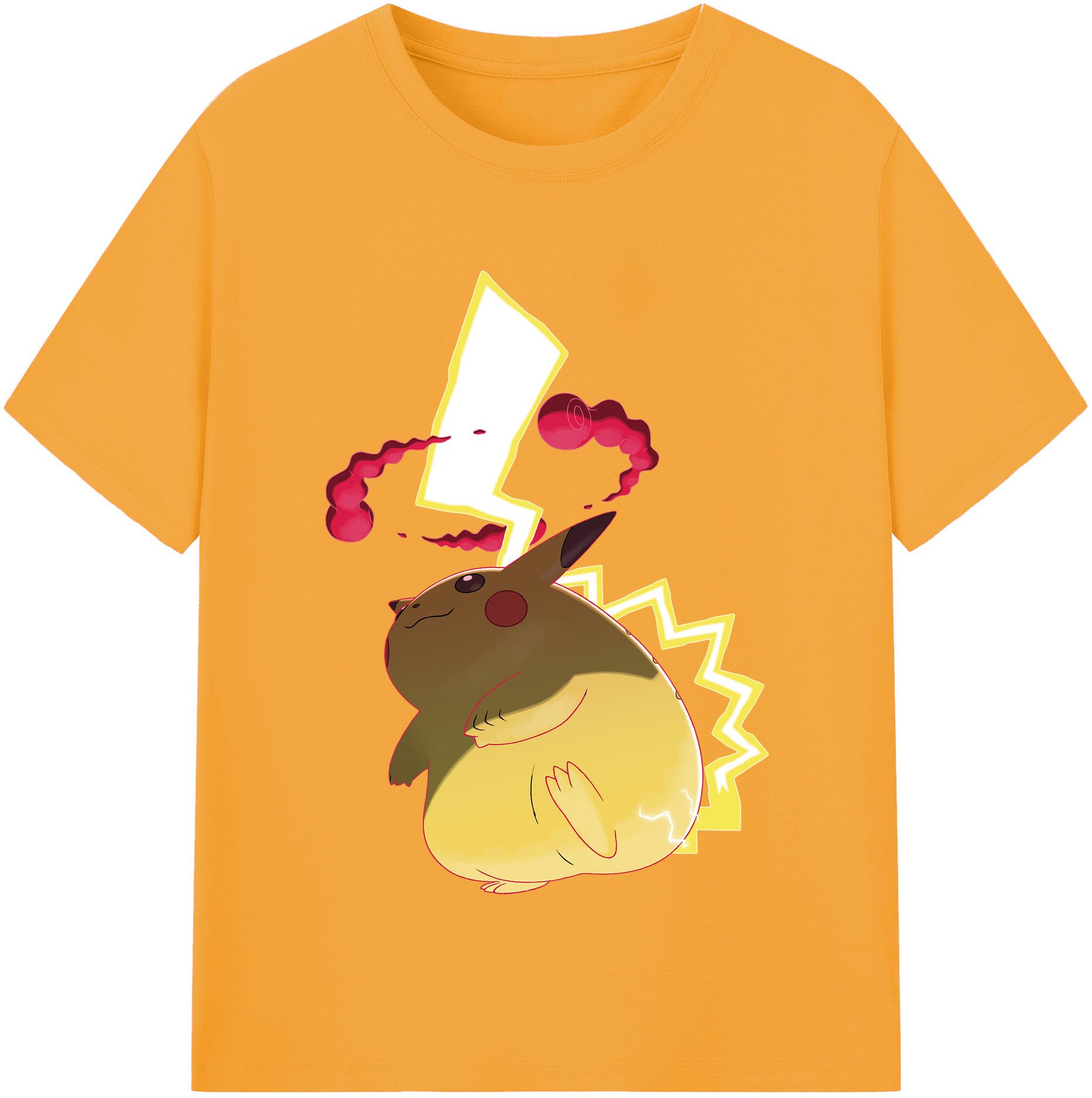 （画像用） ポケットモンスター Pokémon レディースカジュアルプリントTシャツ（綿100％）