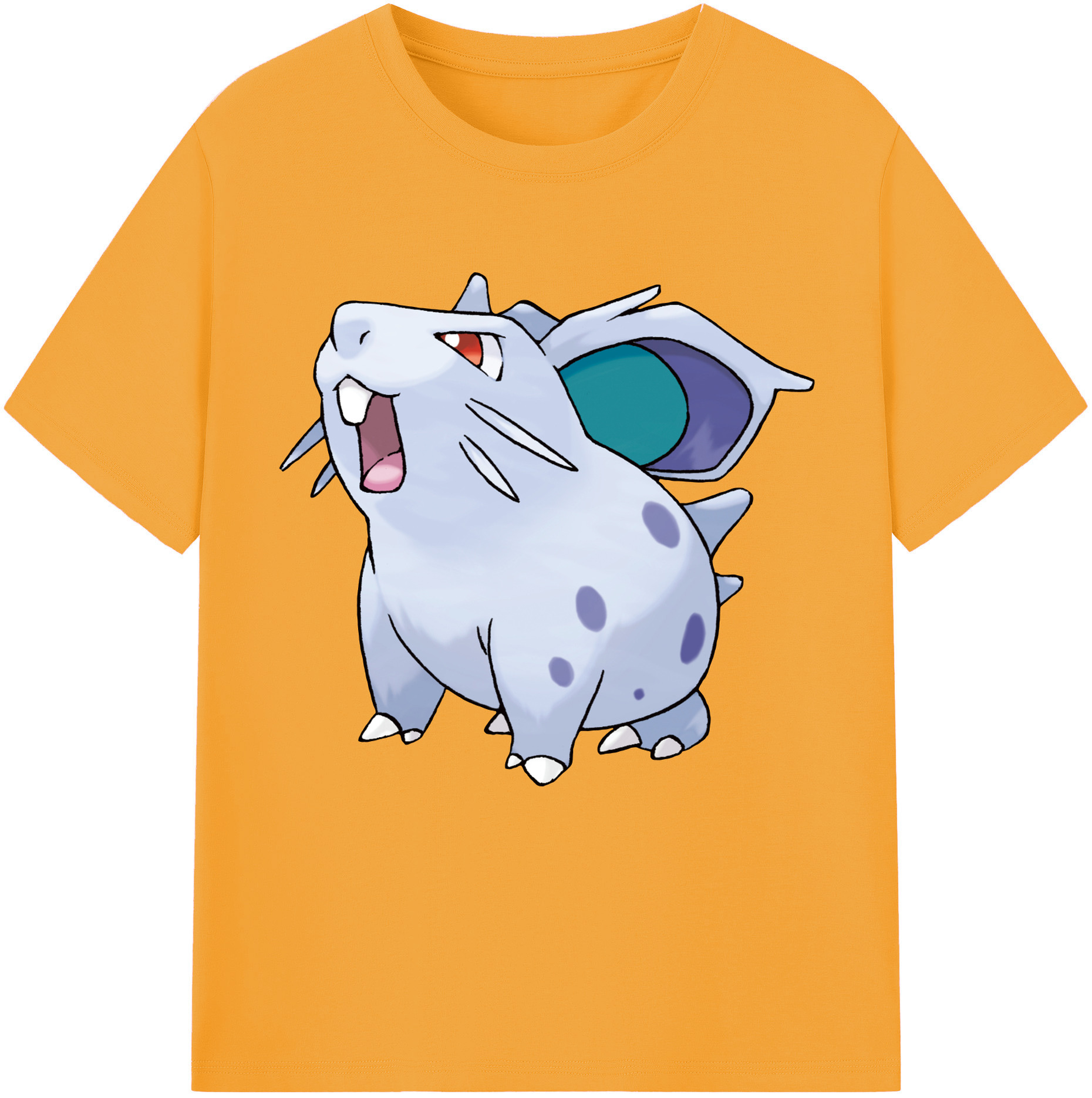 （画像用） ポケットモンスター Pokémon レディースカジュアルプリントTシャツ（綿100％）