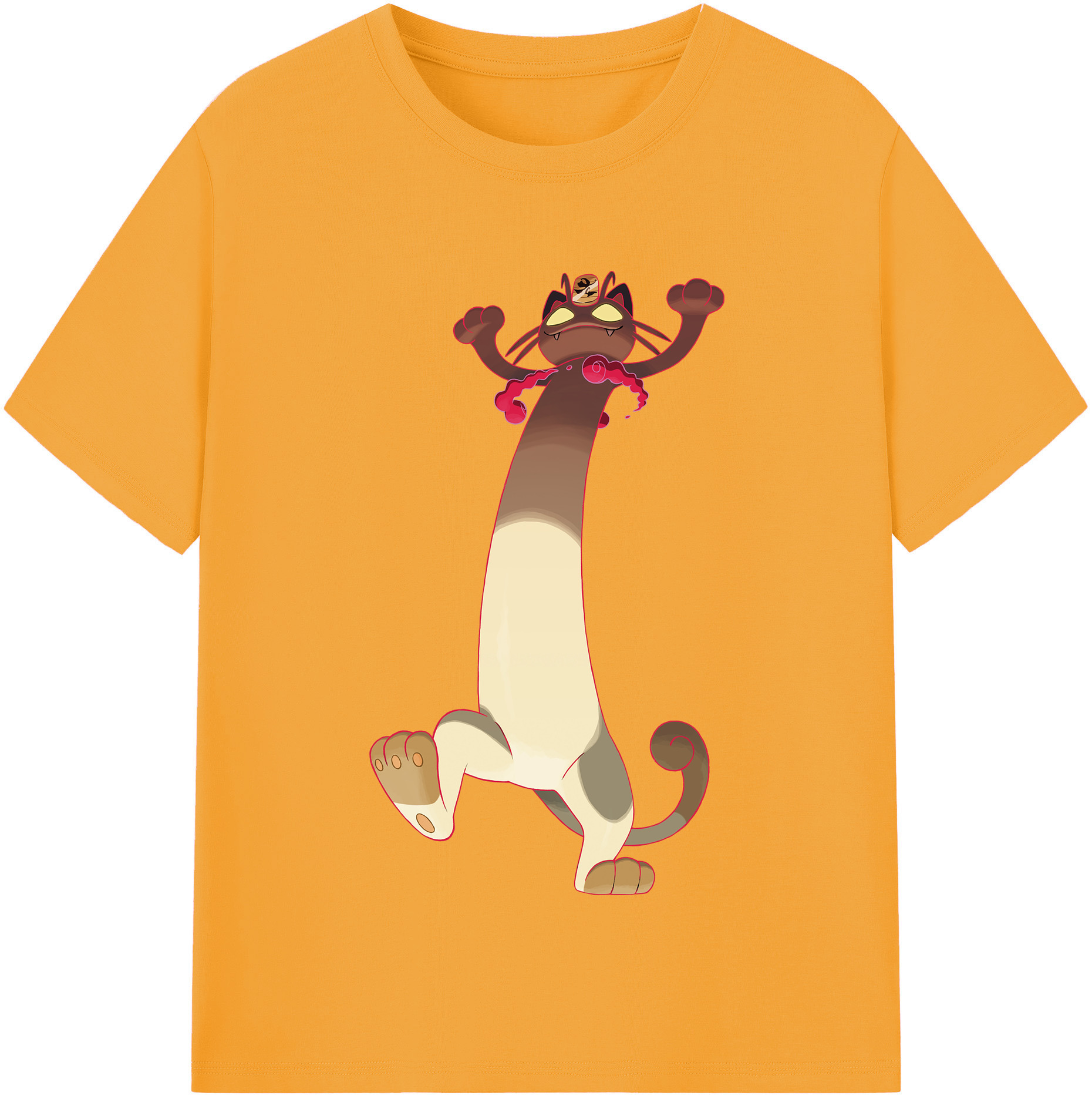 （画像用） ポケットモンスター Pokémon レディースカジュアルプリントTシャツ（綿100％）