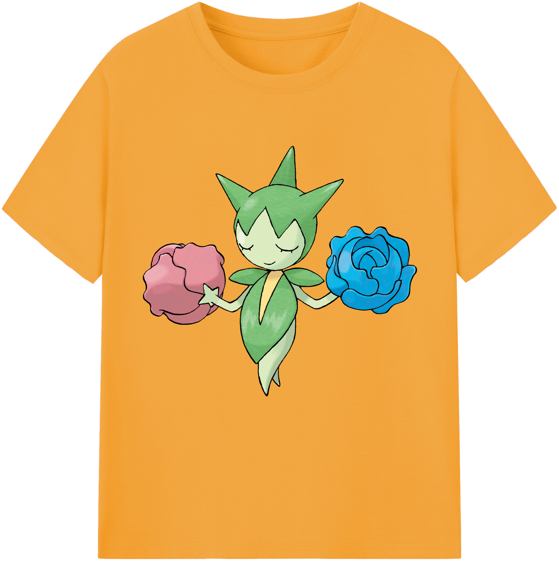 （画像用） ポケットモンスター Pokémon レディースカジュアルプリントTシャツ（綿100％）