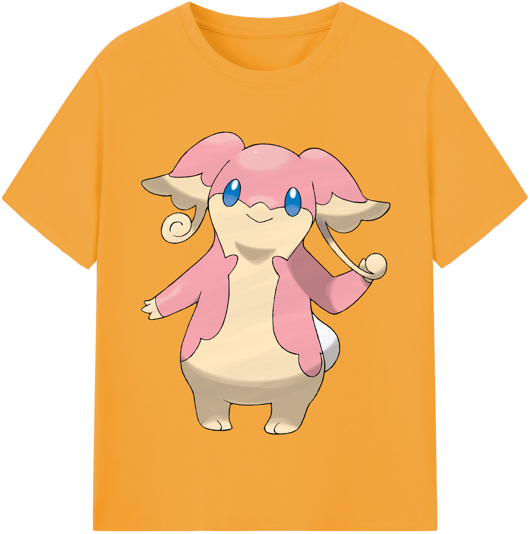 （画像用） ポケットモンスター Pokémon レディースカジュアルプリントTシャツ（綿100％）
