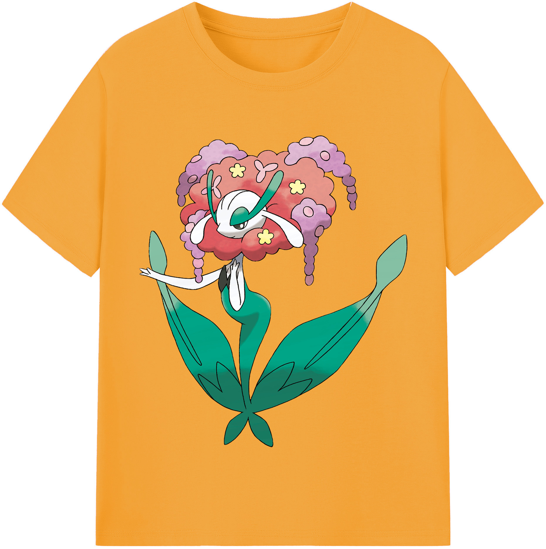 （画像用） ポケットモンスター Pokémon レディースカジュアルプリントTシャツ（綿100％）