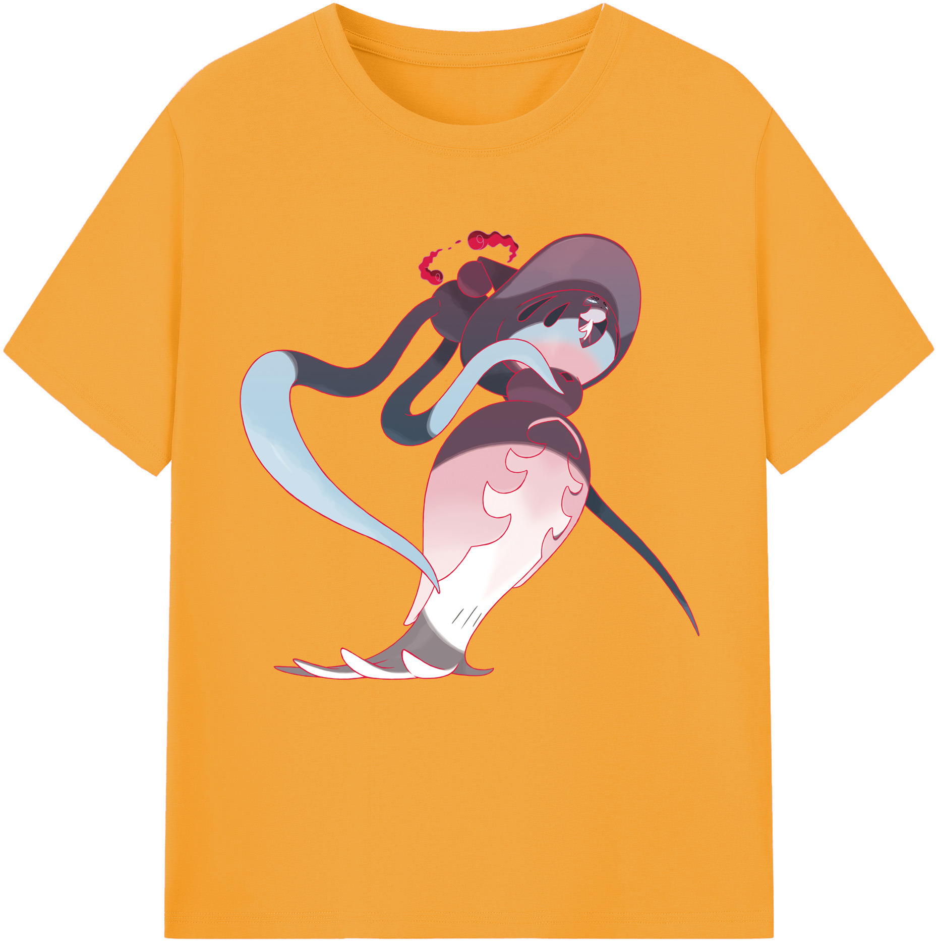 （画像用） ポケットモンスター Pokémon レディースカジュアルプリントTシャツ（綿100％）