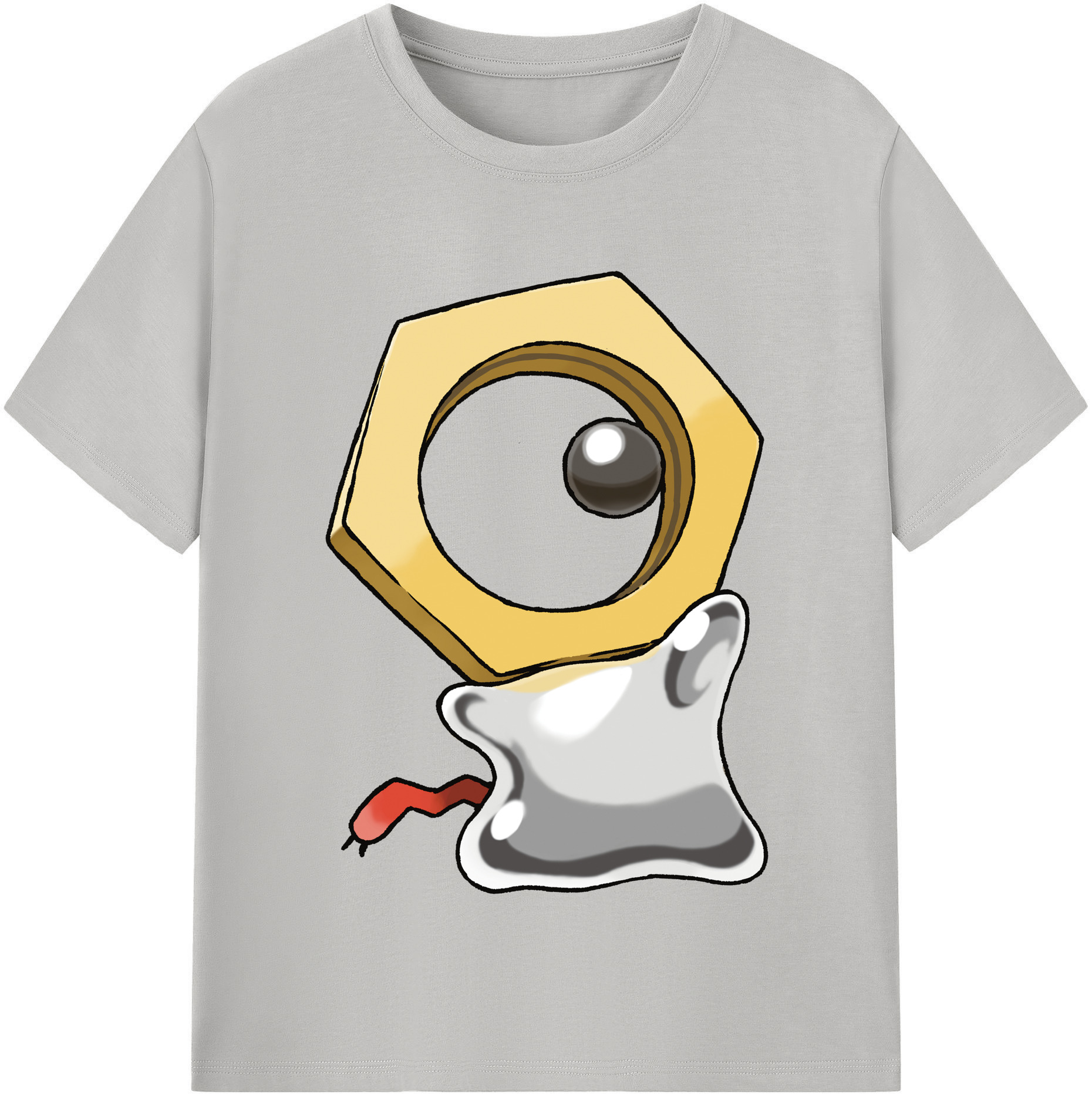 （画像用） ポケットモンスター Pokémon レディースカジュアルプリントTシャツ（綿100％）