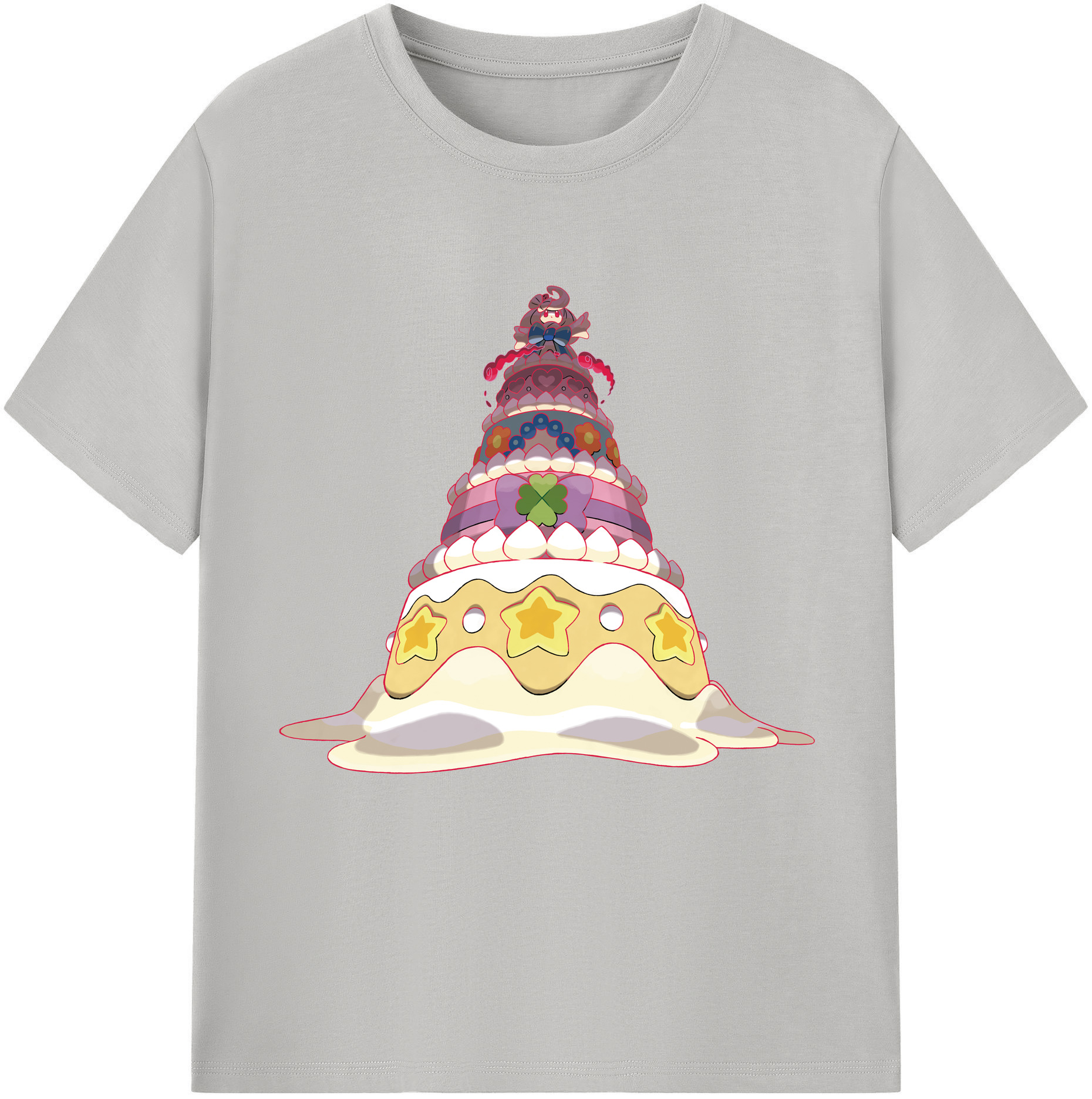 （画像用） ポケットモンスター Pokémon レディースカジュアルプリントTシャツ（綿100％）