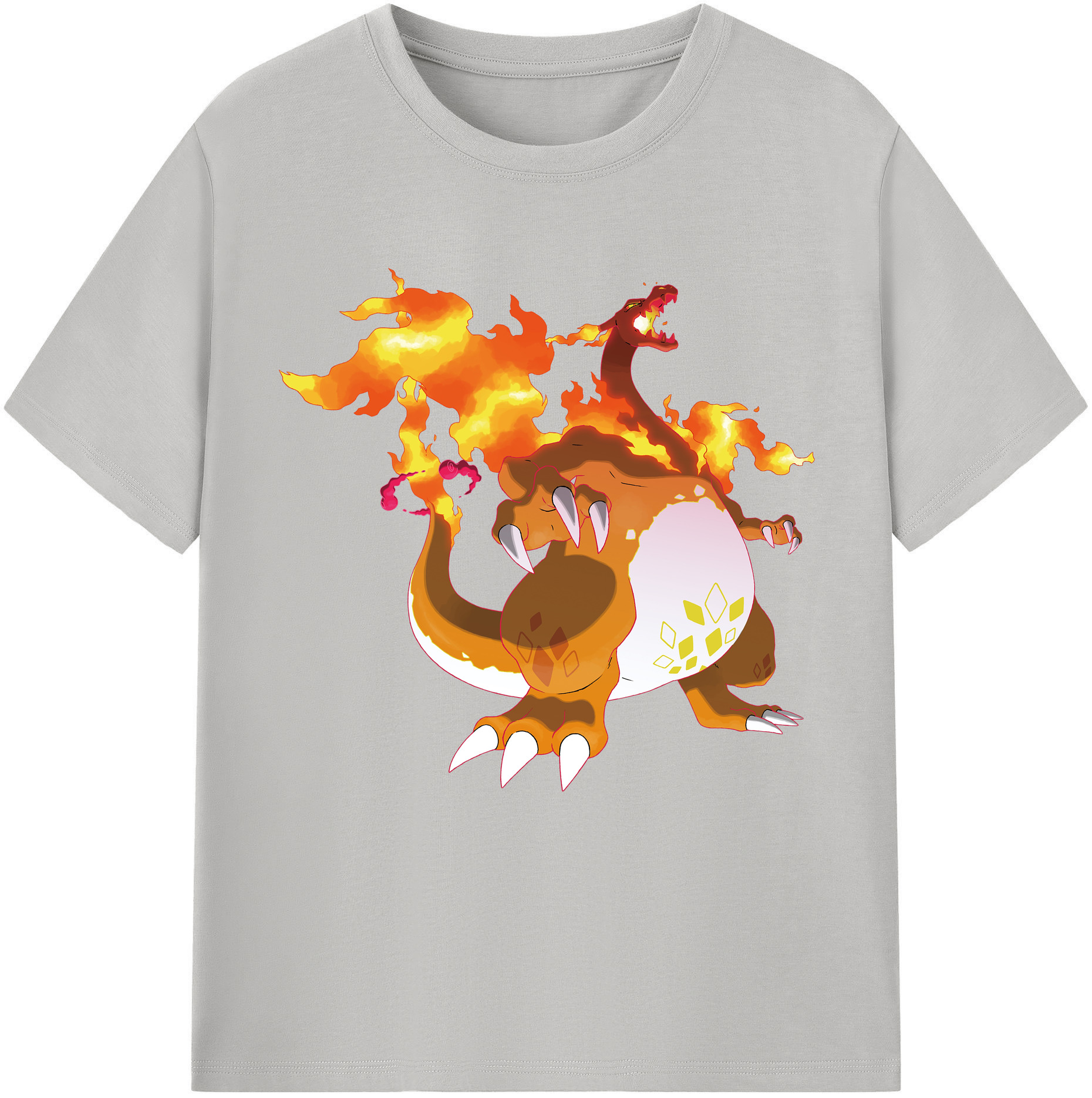（画像用） ポケットモンスター Pokémon レディースカジュアルプリントTシャツ（綿100％）