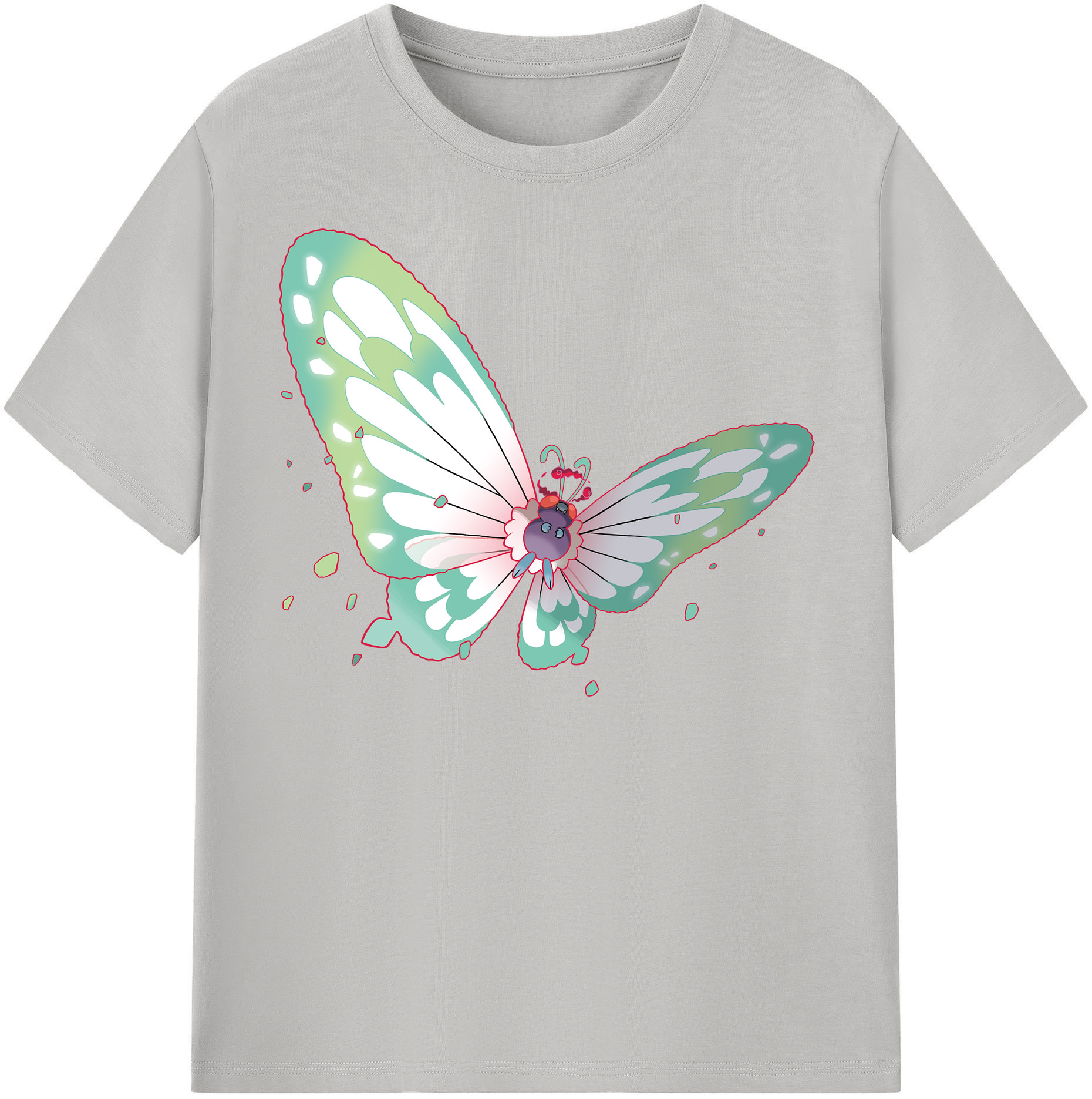 （画像用） ポケットモンスター Pokémon レディースカジュアルプリントTシャツ（綿100％）