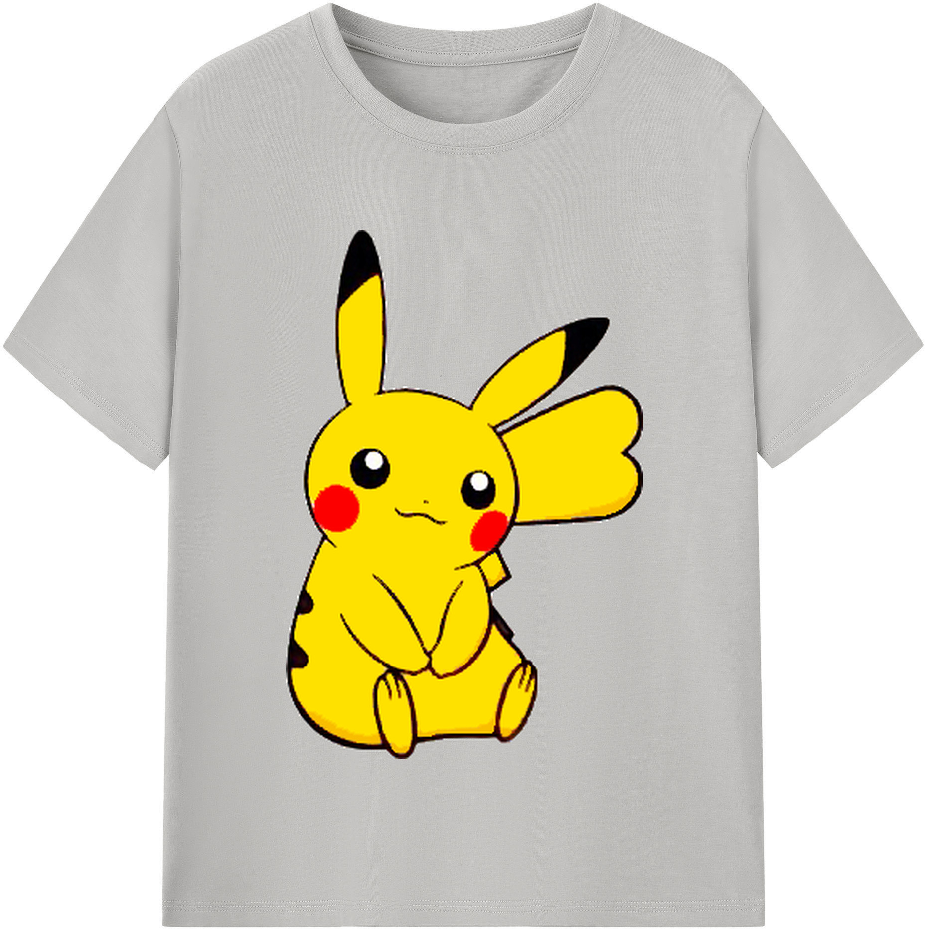 （画像用） ポケットモンスター Pokémon レディースカジュアルプリントTシャツ（綿100％）