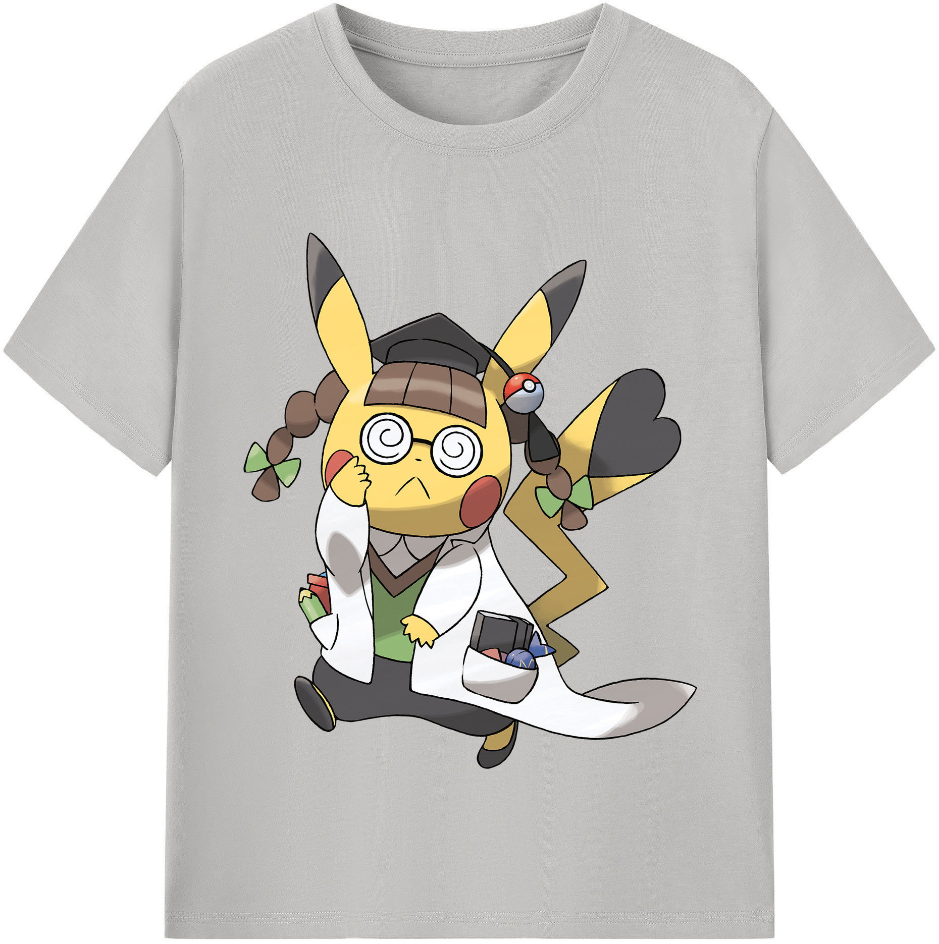 （画像用） ポケットモンスター Pokémon レディースカジュアルプリントTシャツ（綿100％）