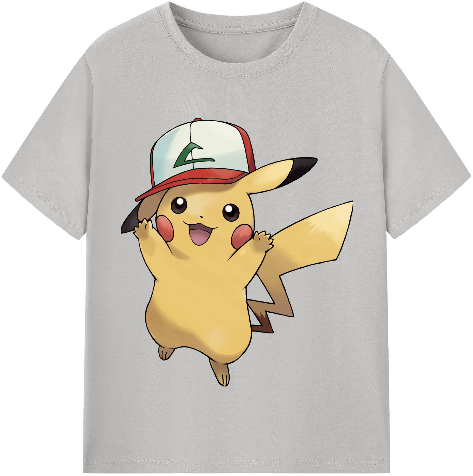 （画像用） ポケットモンスター Pokémon レディースカジュアルプリントTシャツ（綿100％）