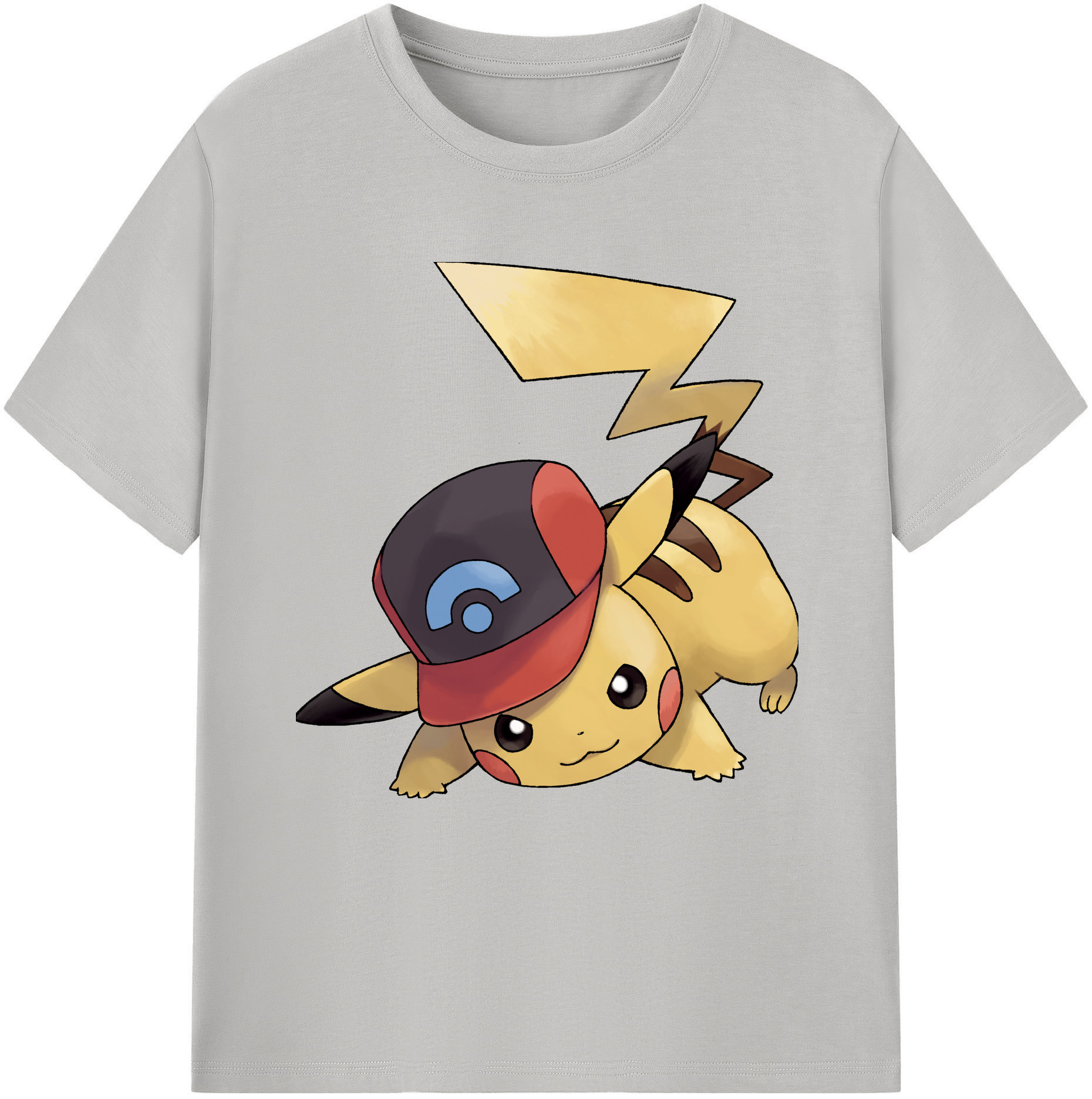 （画像用） ポケットモンスター Pokémon レディースカジュアルプリントTシャツ（綿100％）