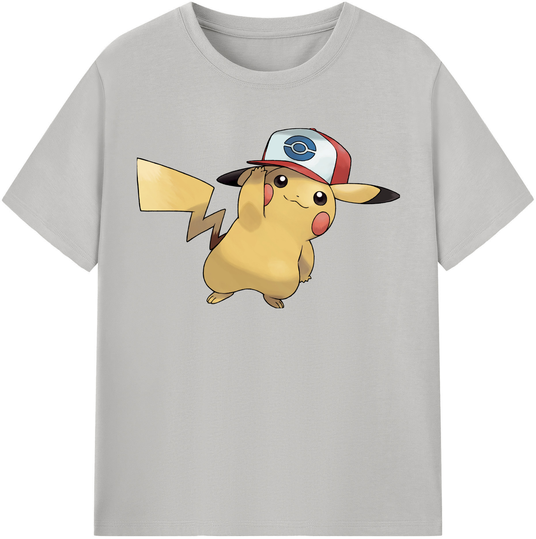 （画像用） ポケットモンスター Pokémon レディースカジュアルプリントTシャツ（綿100％）