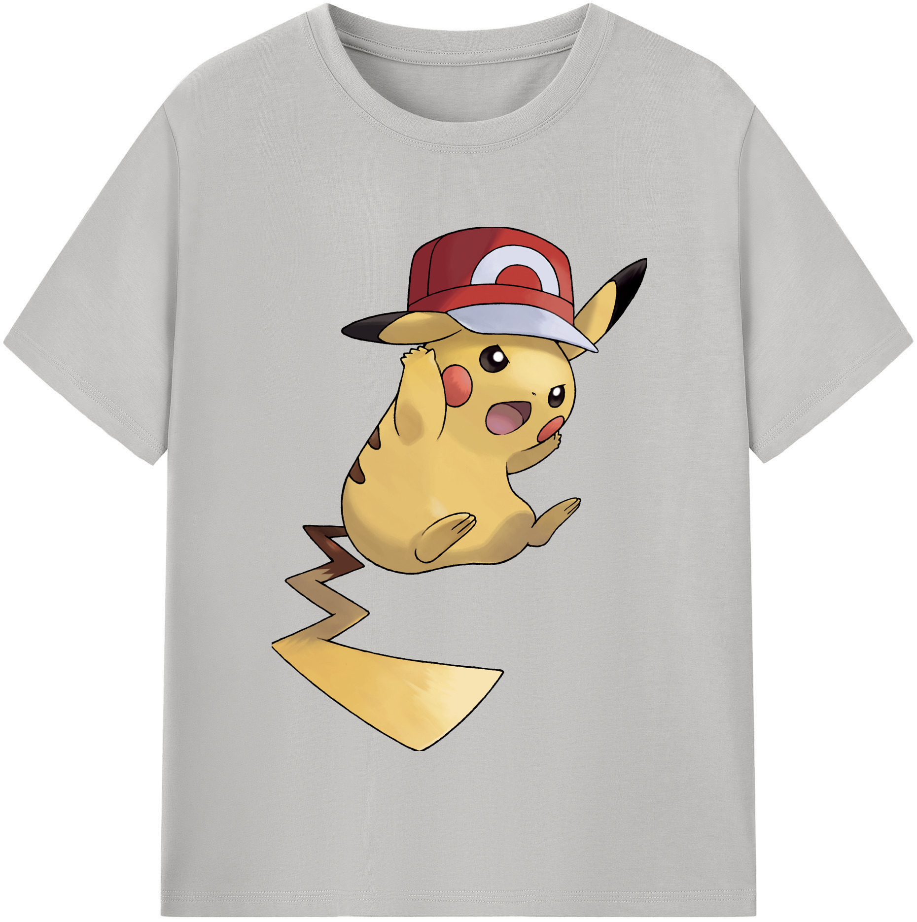 （画像用） ポケットモンスター Pokémon レディースカジュアルプリントTシャツ（綿100％）