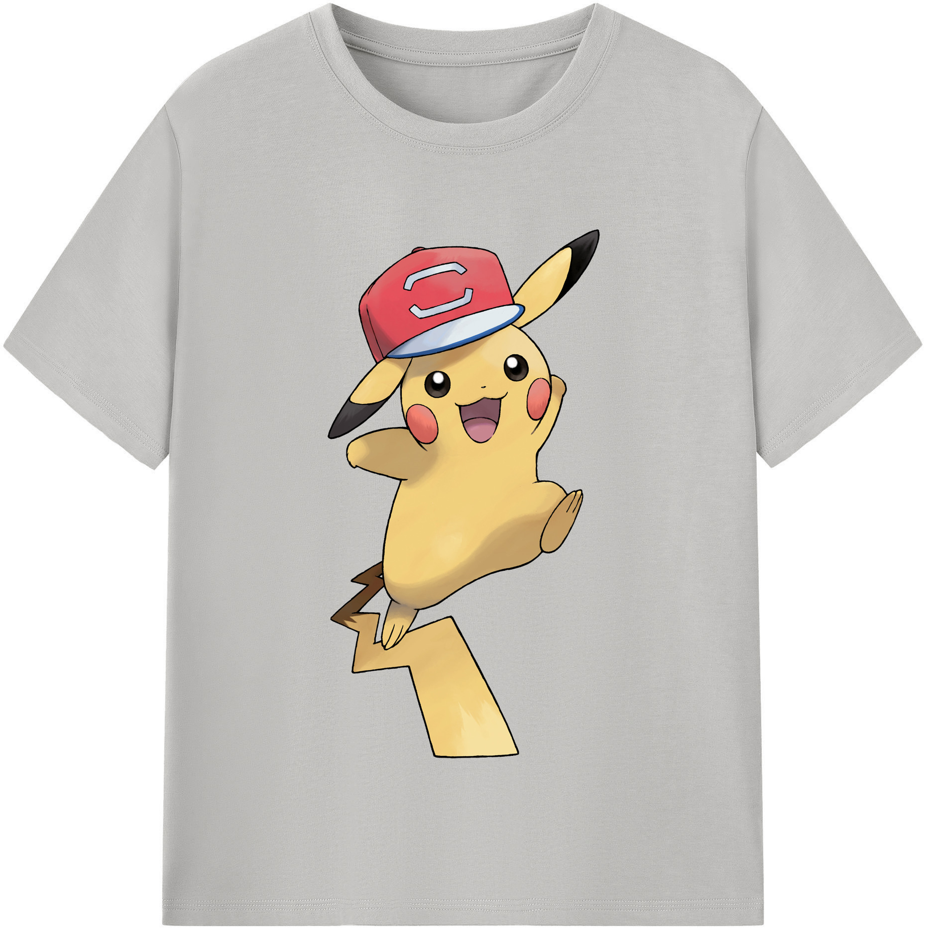 （画像用） ポケットモンスター Pokémon レディースカジュアルプリントTシャツ（綿100％）