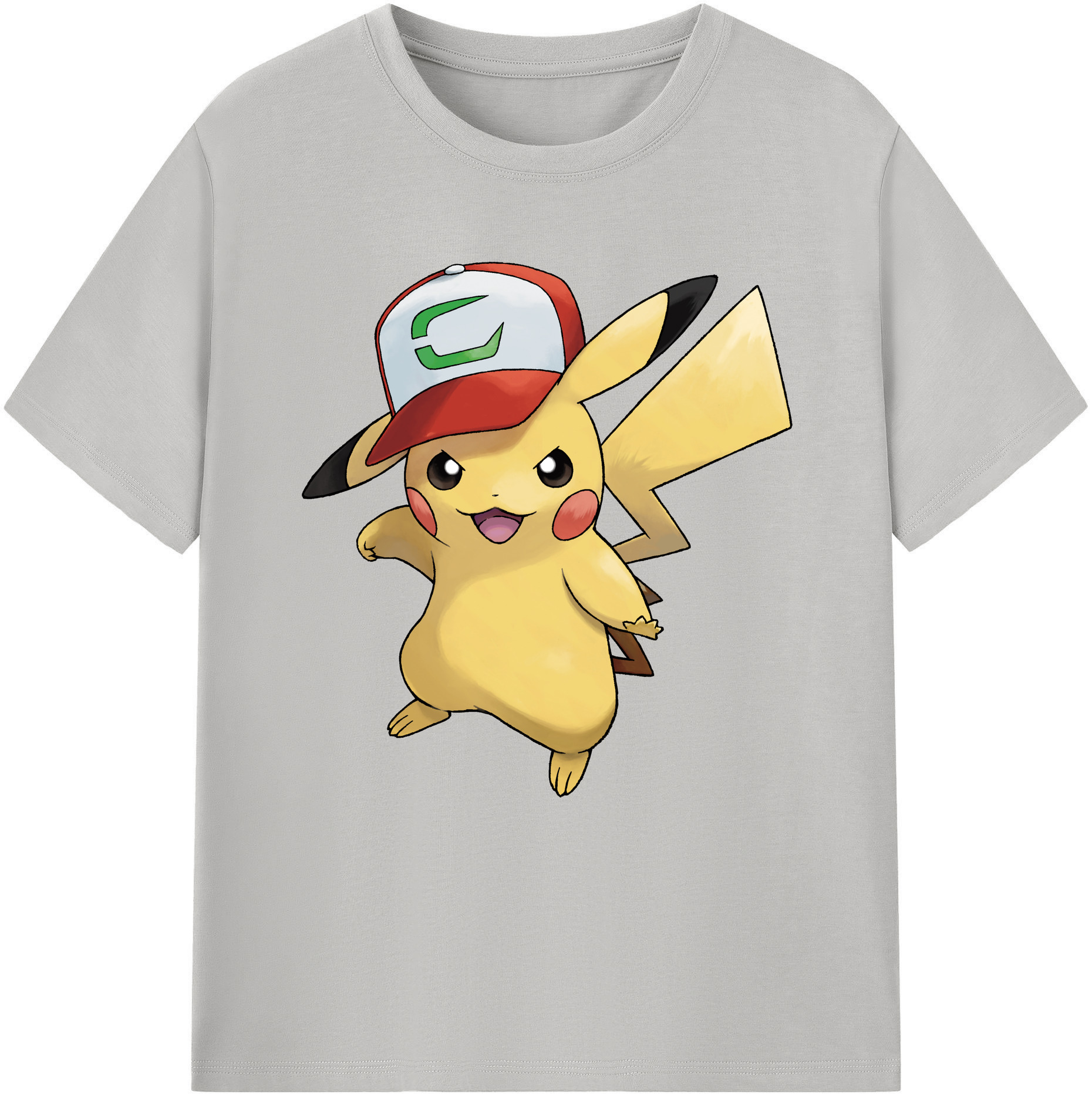 （画像用） ポケットモンスター Pokémon レディースカジュアルプリントTシャツ（綿100％）