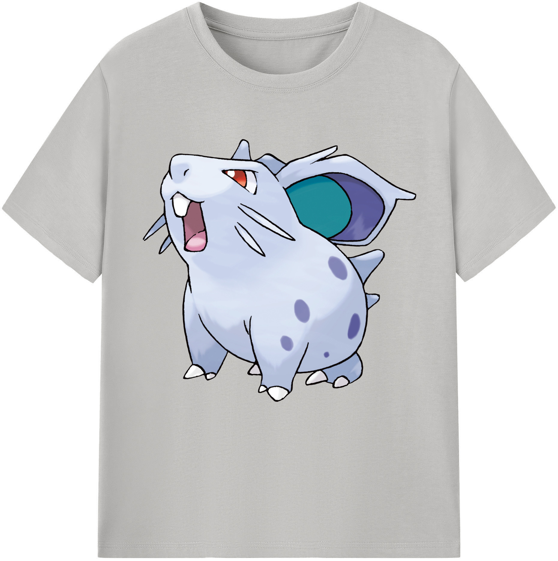 （画像用） ポケットモンスター Pokémon レディースカジュアルプリントTシャツ（綿100％）