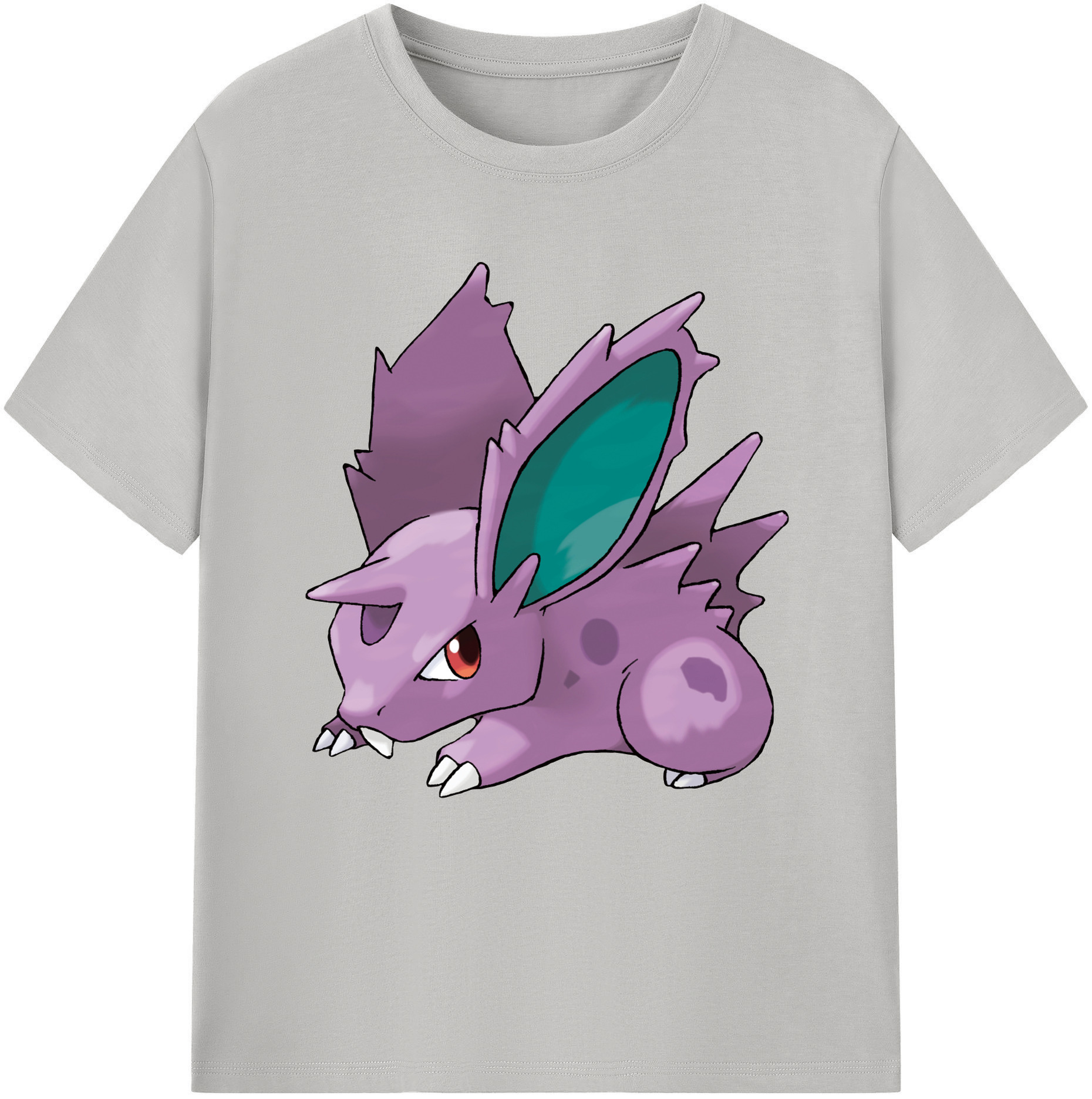 （画像用） ポケットモンスター Pokémon レディースカジュアルプリントTシャツ（綿100％）