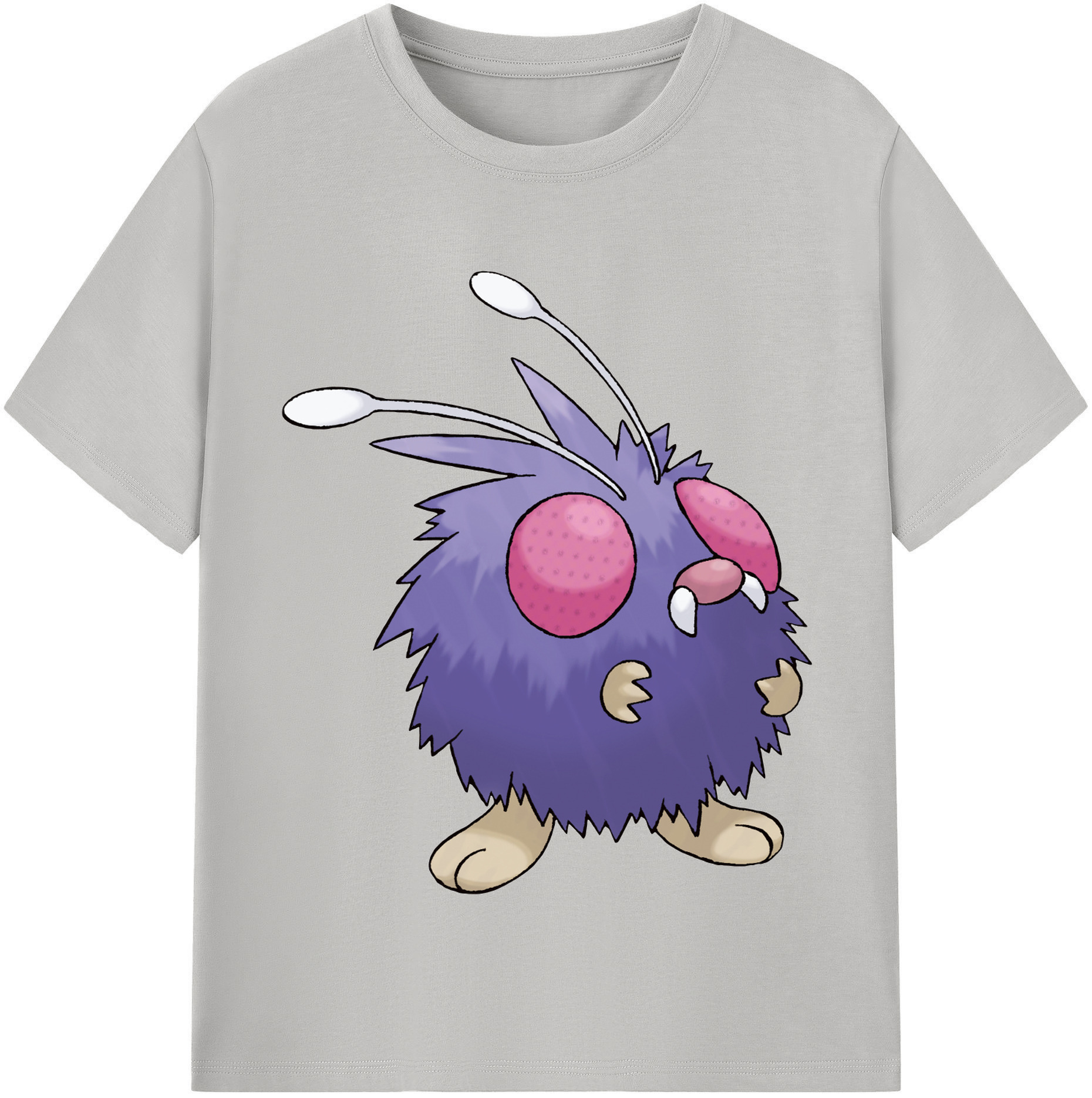 （画像用） ポケットモンスター Pokémon レディースカジュアルプリントTシャツ（綿100％）