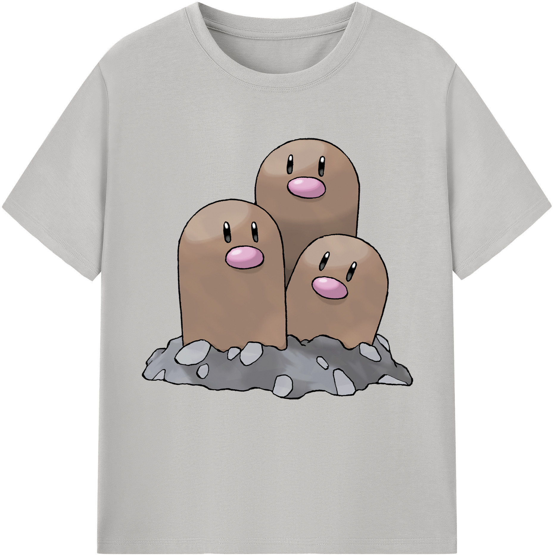（画像用） ポケットモンスター Pokémon レディースカジュアルプリントTシャツ（綿100％）