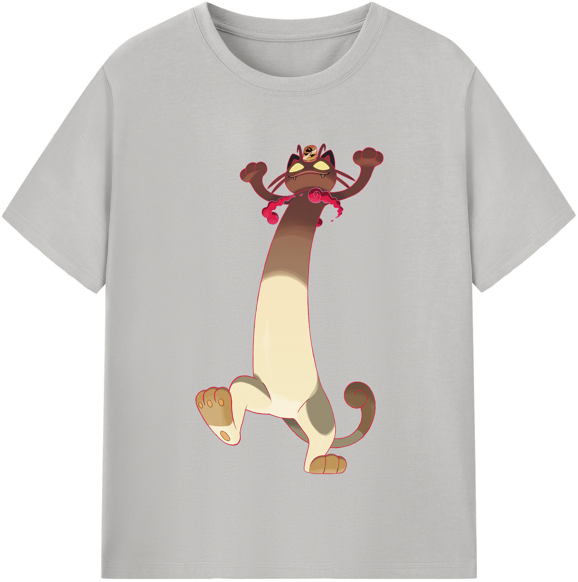 （画像用） ポケットモンスター Pokémon レディースカジュアルプリントTシャツ（綿100％）
