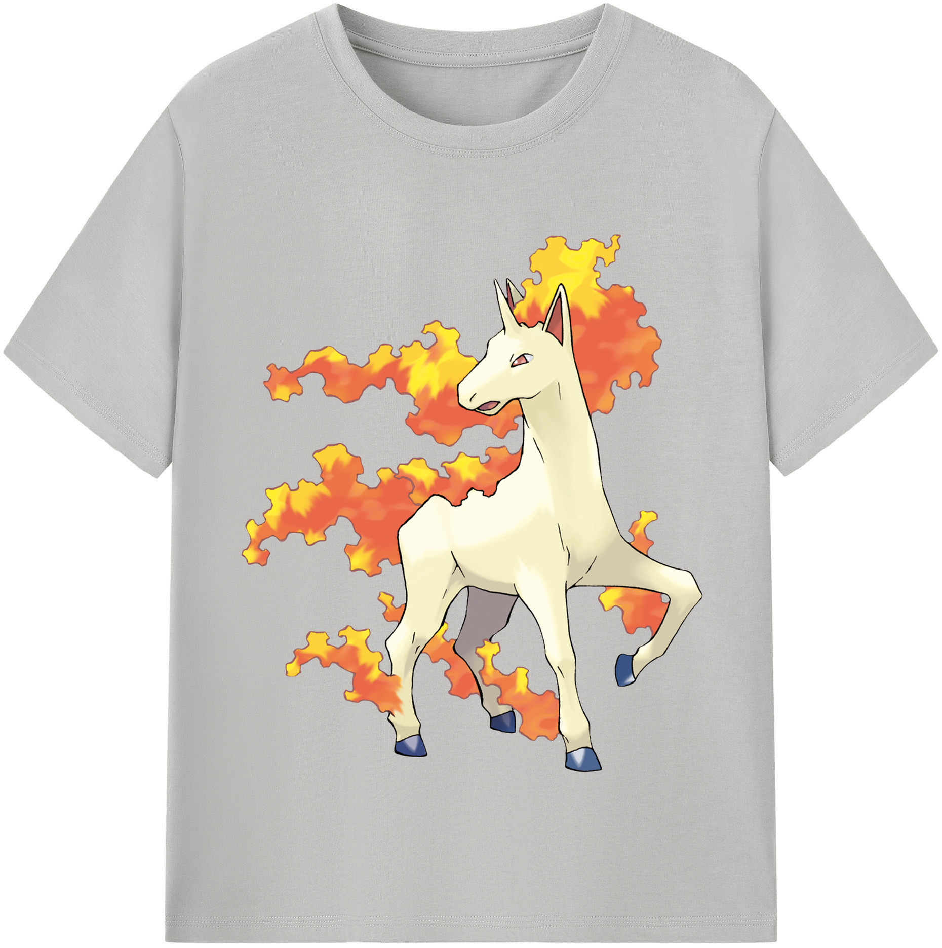 （画像用） ポケットモンスター Pokémon レディースカジュアルプリントTシャツ（綿100％）