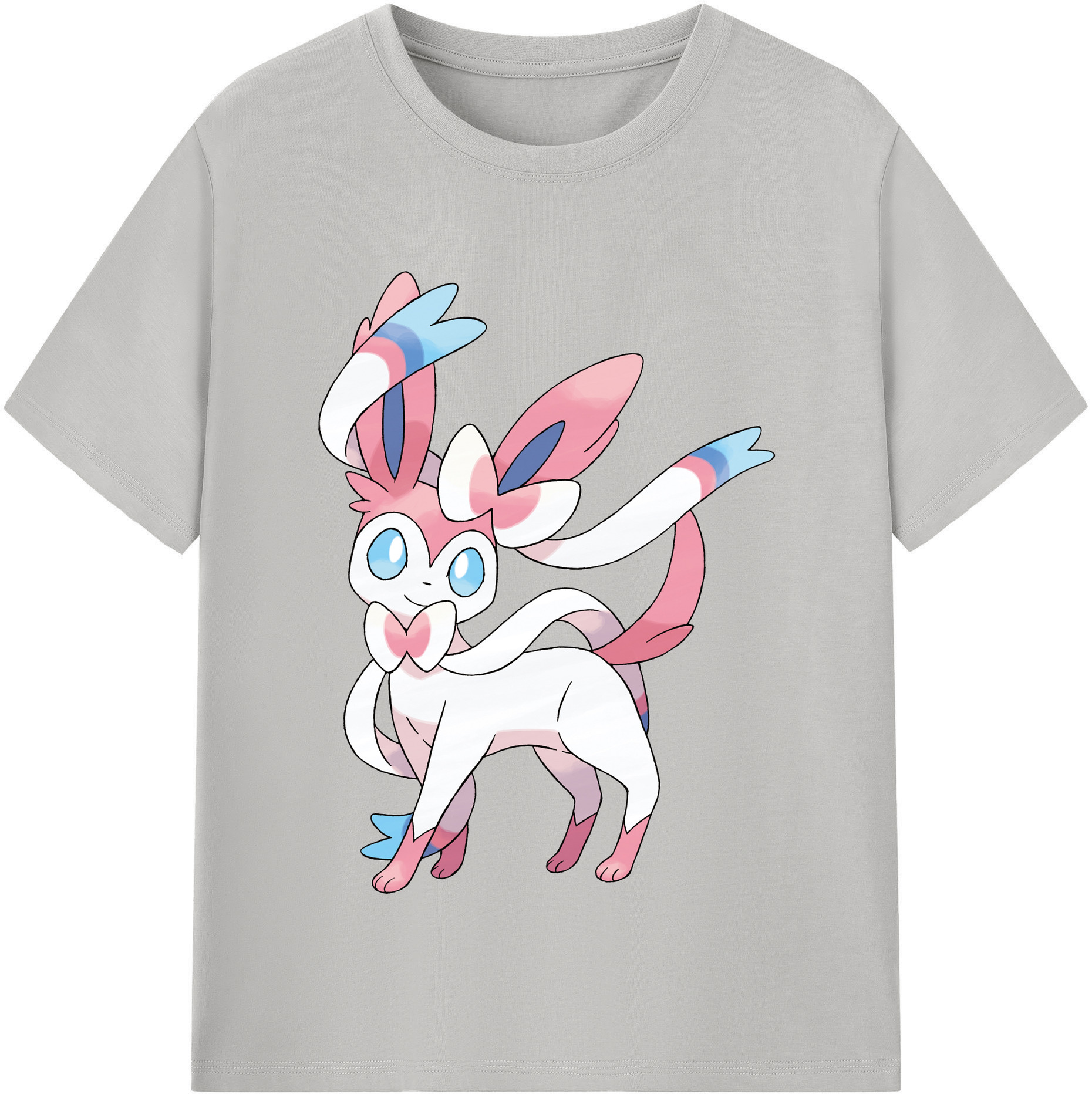 （画像用） ポケットモンスター Pokémon レディースカジュアルプリントTシャツ（綿100％）