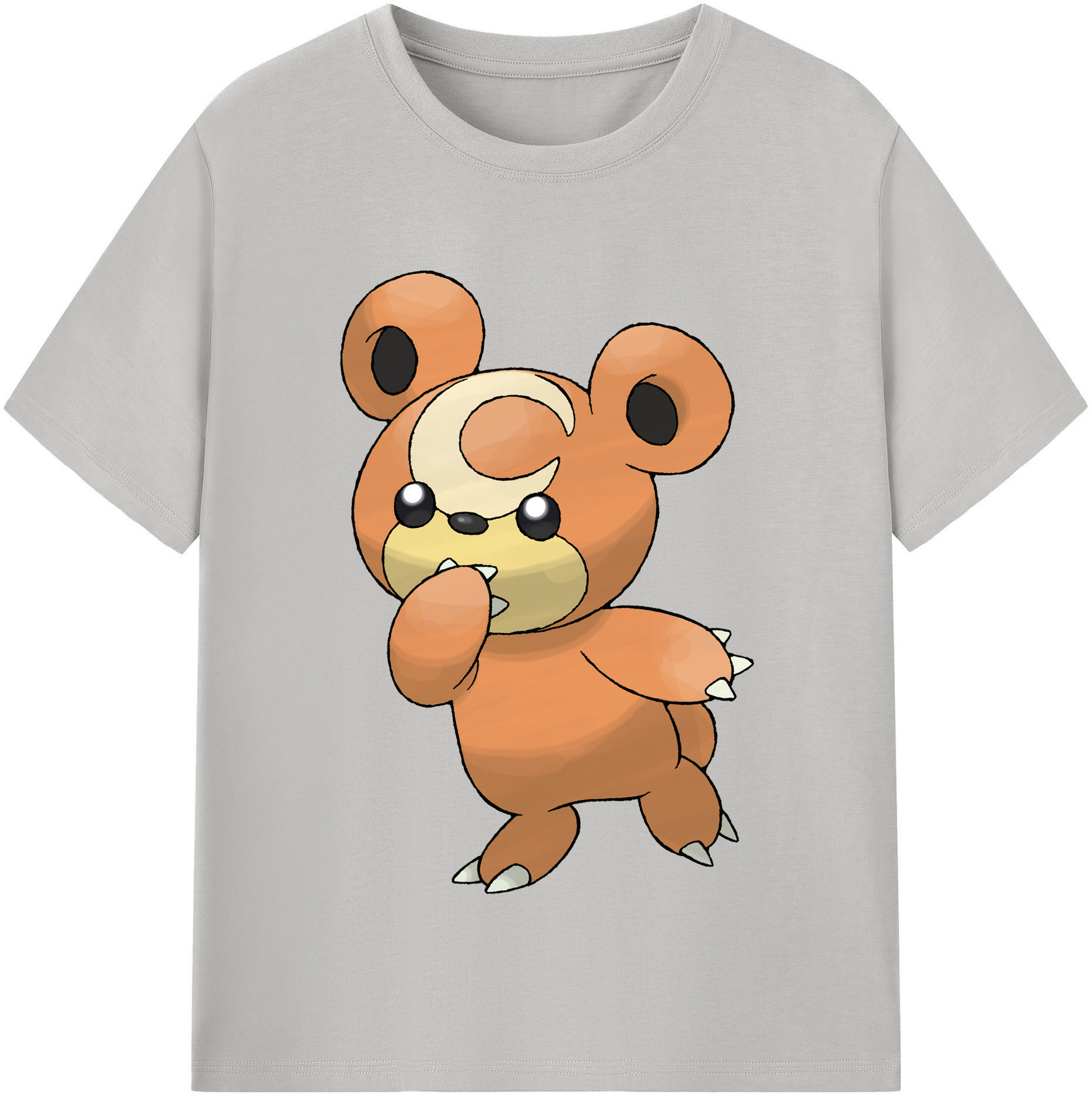 （画像用） ポケットモンスター Pokémon レディースカジュアルプリントTシャツ（綿100％）